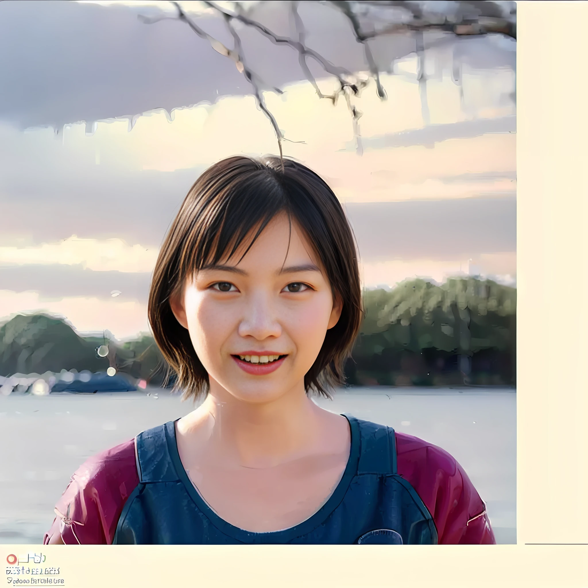 Masterpiece, top quality, official art, highly detailed CG Unity 8K wallpaper, like a schoolgirl, very delicate and beautiful, ultra high resolution, (photorealistic: 1.4), golden hour lighting, (upper body), (platinum shorthair: 0.8), (puffy eyes), looking at the viewer, facing the front, smiling, shirt lift long black hair, (dent on the skin), black eyes(female), 1 person, 25 years old, ((female))), solo, realistic, top quality, photorealistic, masterpiece, 8K, high resolution, solo, highly detailed face, (professional lighting, bokeh), (light particles, lens flares, glowing particles: 0.6), (dynamic pose: 1.2), soft lighting, angle view from below, fashionable and trendy atmosphere, Japan, street, Tokyo, City, ((Daytime)), Sky, Wire Cable, (Portrait: 0.6), Cowboy Shot, Gorgeous, Maintain Original Facial Proportions, Wide Shoulders, Full Body, (Large Breasts), (Medium Hair), Brown Hair, Floating Hair, Lips, Lipstick, Seductive Smile, Floating Hair, Smile, Open Mouth, Teeth, Eyelashes, (((Asuka Kazama,M Legs)))