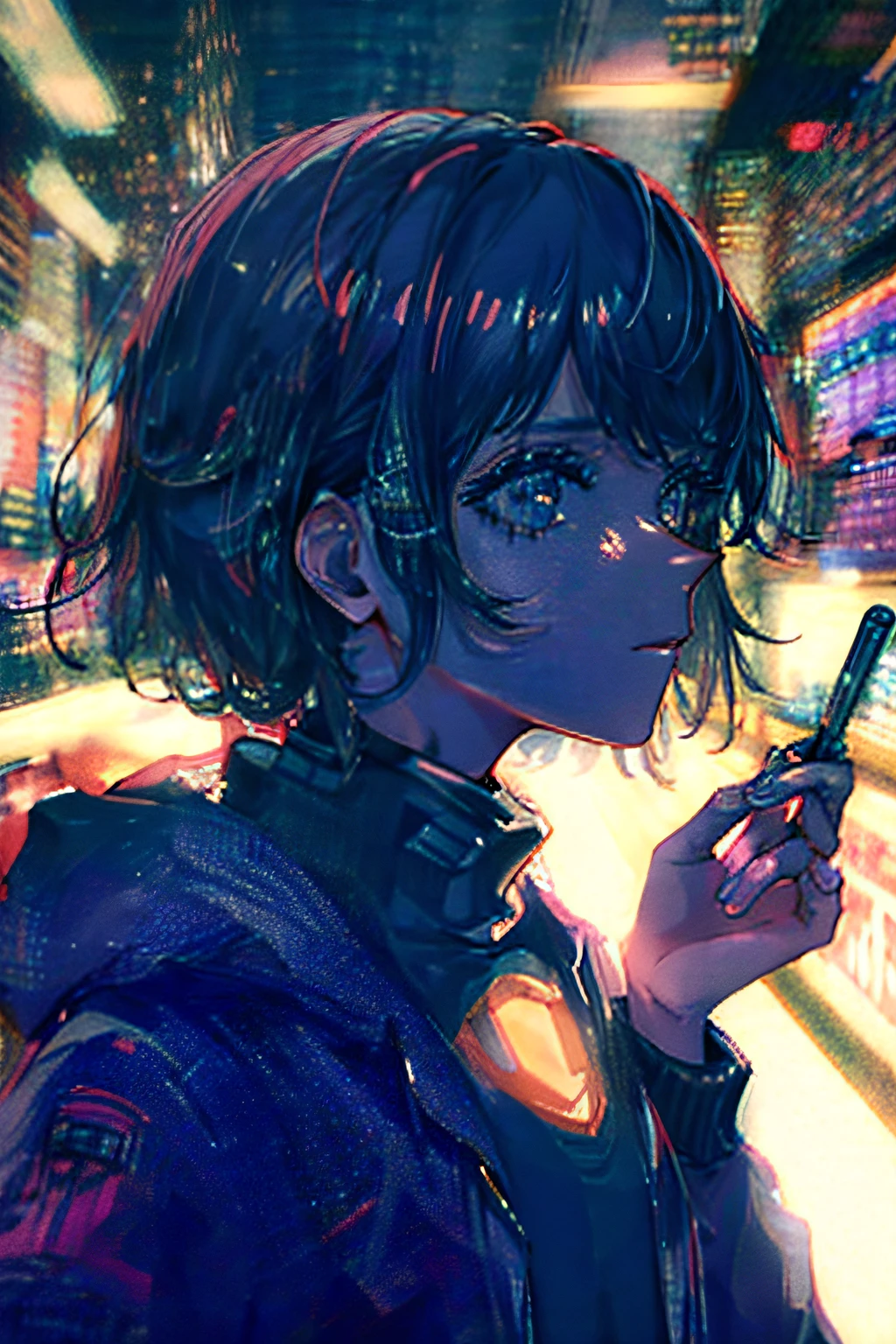 cyberpunk girl