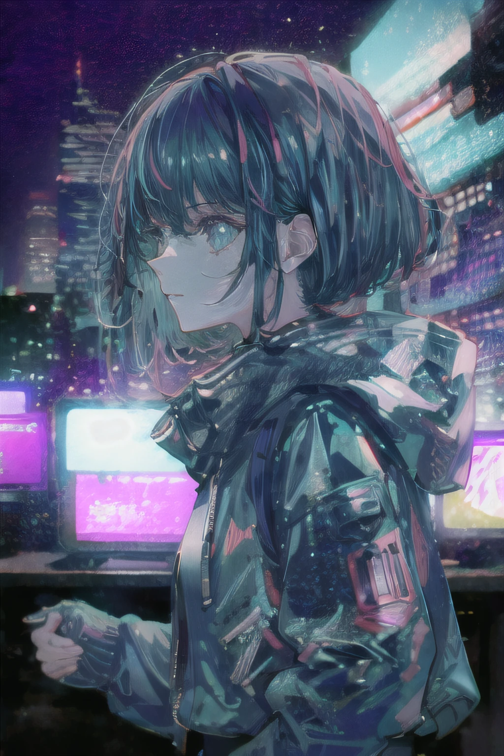 cyberpunk girl