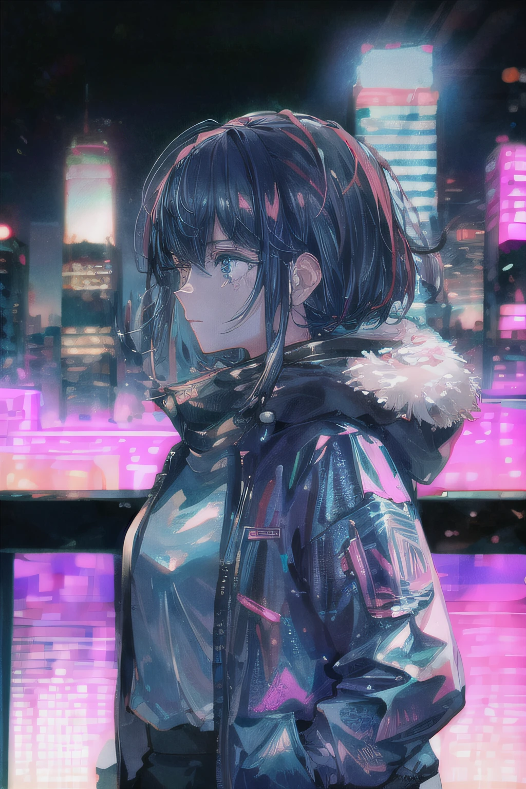 cyberpunk girl