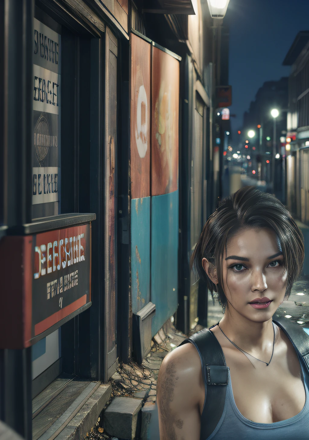 Ruined streets