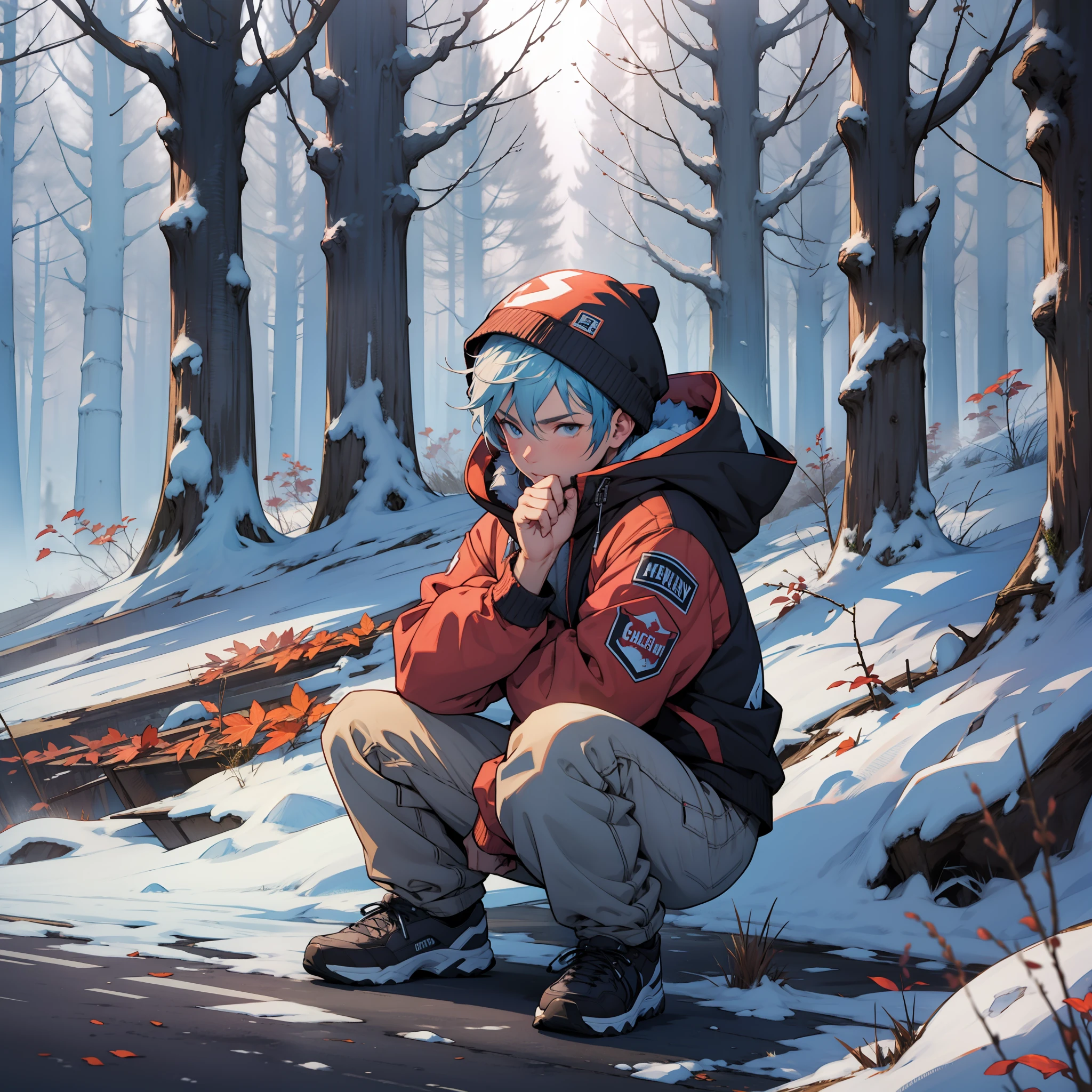 Cold boy