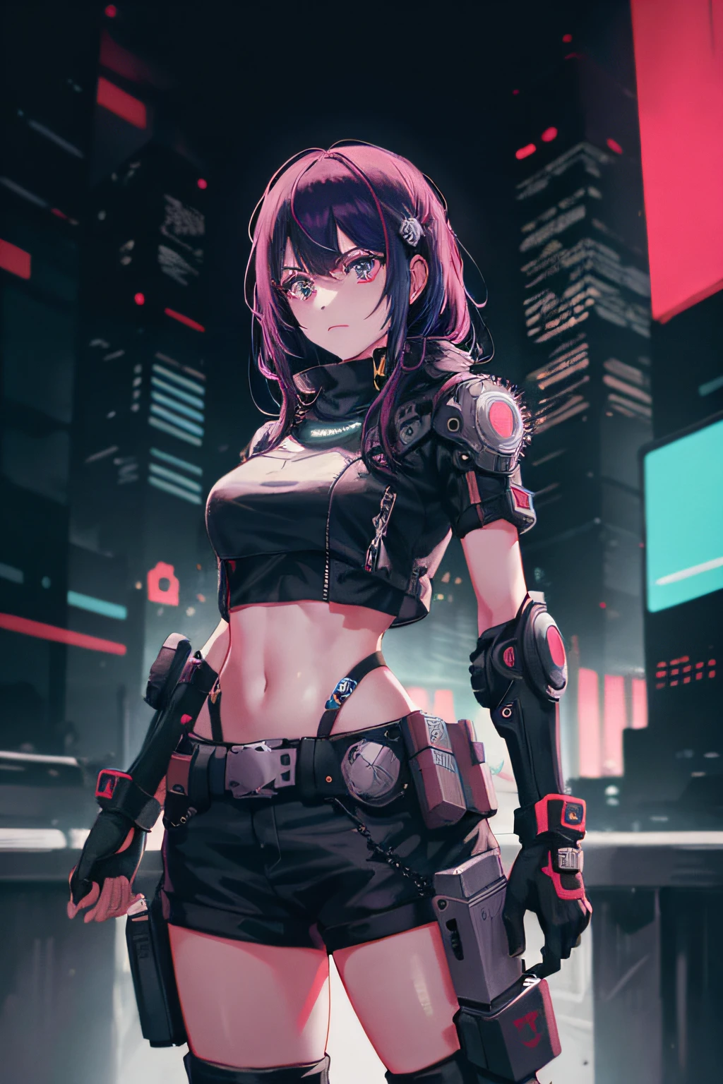 cyberpunk girl