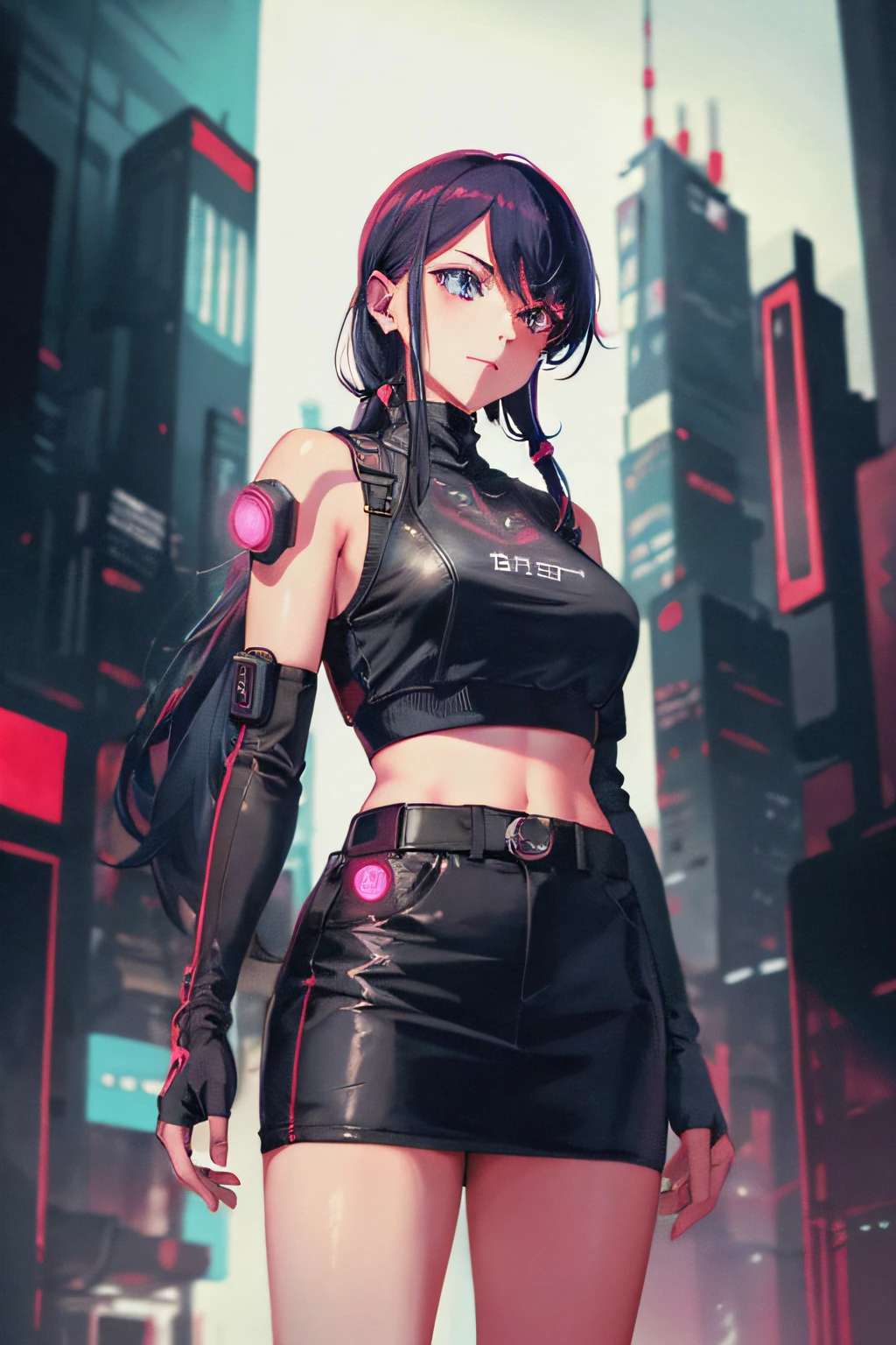 cyberpunk girl