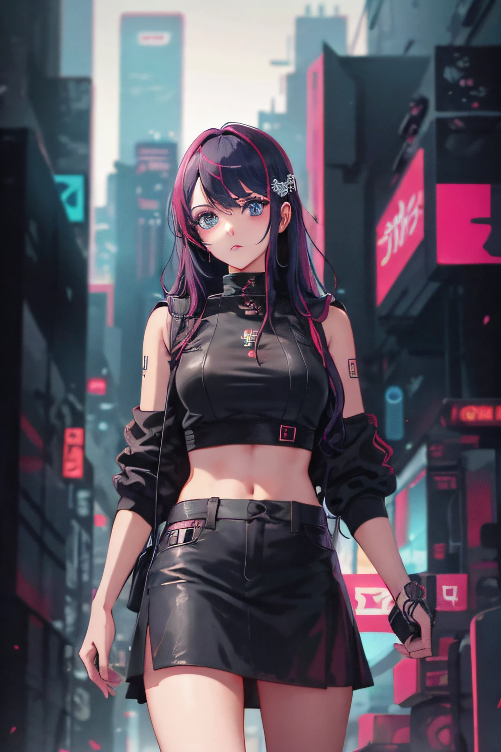 cyberpunk girl