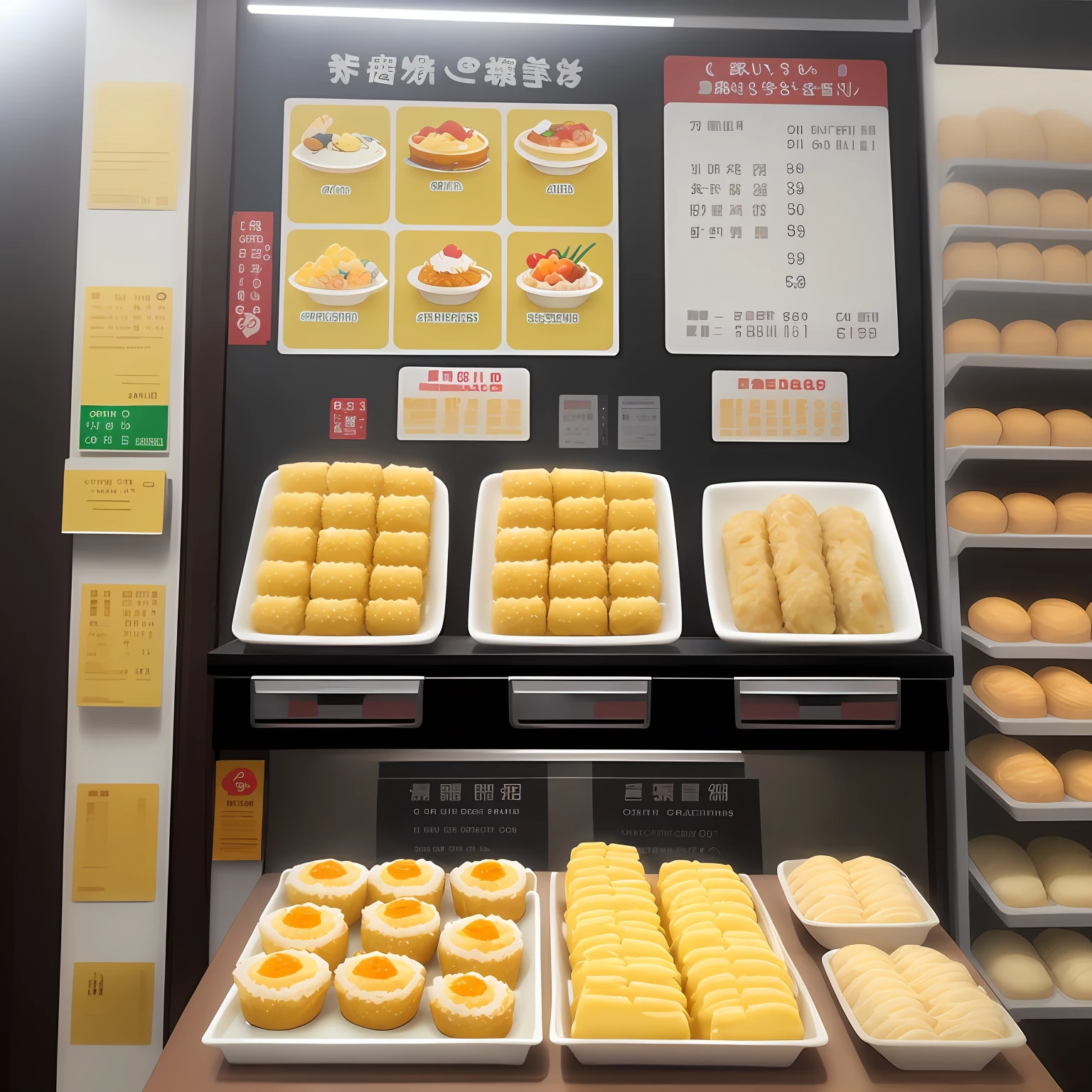 Chikawa、A rabbit、Hachiwale、Eat big cream puffs --auto