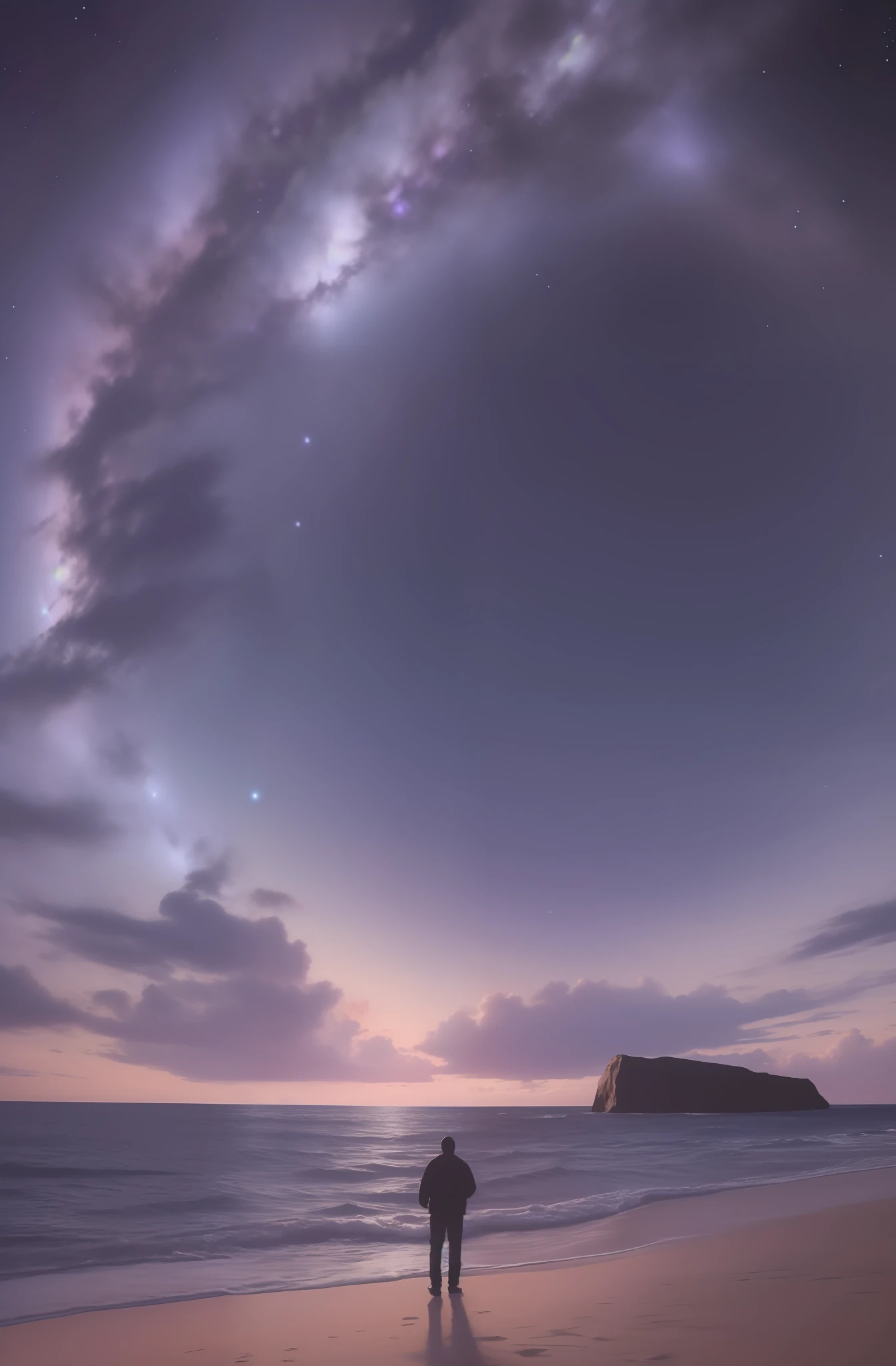 Super realistic starry sky photos