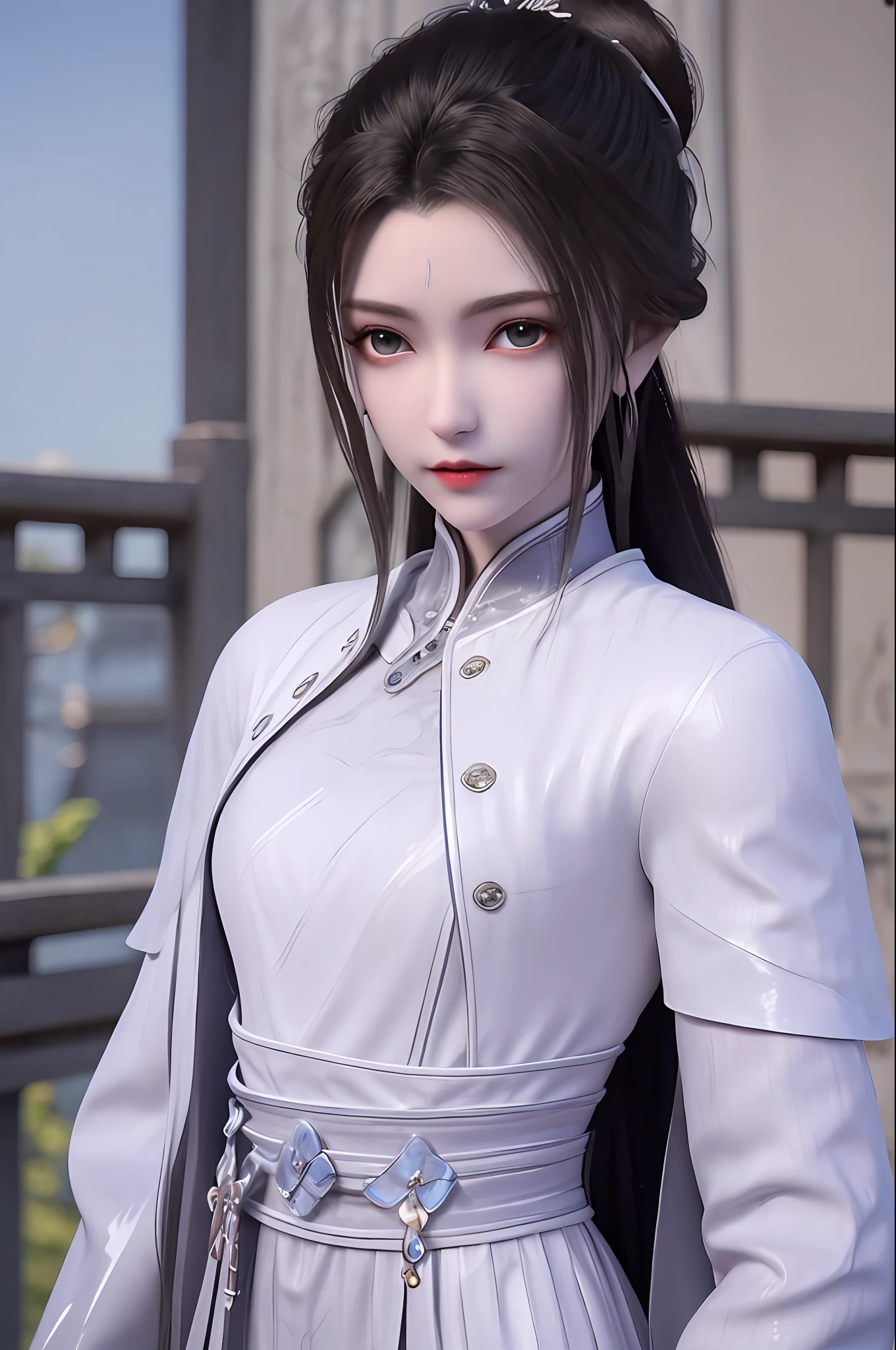 (bestquality、A masterpie:1.2)、Ultra High Res、lifelike、Front lighting、with intricate details、Exquisite details and textures、1 Mature Mature Girl(Rose)、solo、、、(young、Absolutely cute、)、Facial Highlights、fulllllbody、Detailed face、White Skin、Silver hair、ponytails、Braid hair、Watch your audience、s big eyes、Silk robes、(Hollow pattern、white,、silk)、ear ring、tiny breasts、Slim body、Luxurious room、professional Lighting、Photon mapping、 Radiosity、physically based rendering、(pull up skirt、White lace panties visible)、