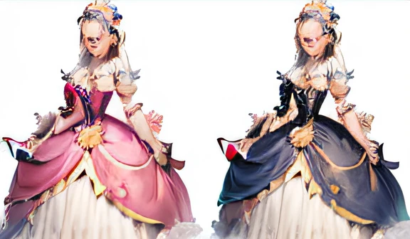europe princess colorful