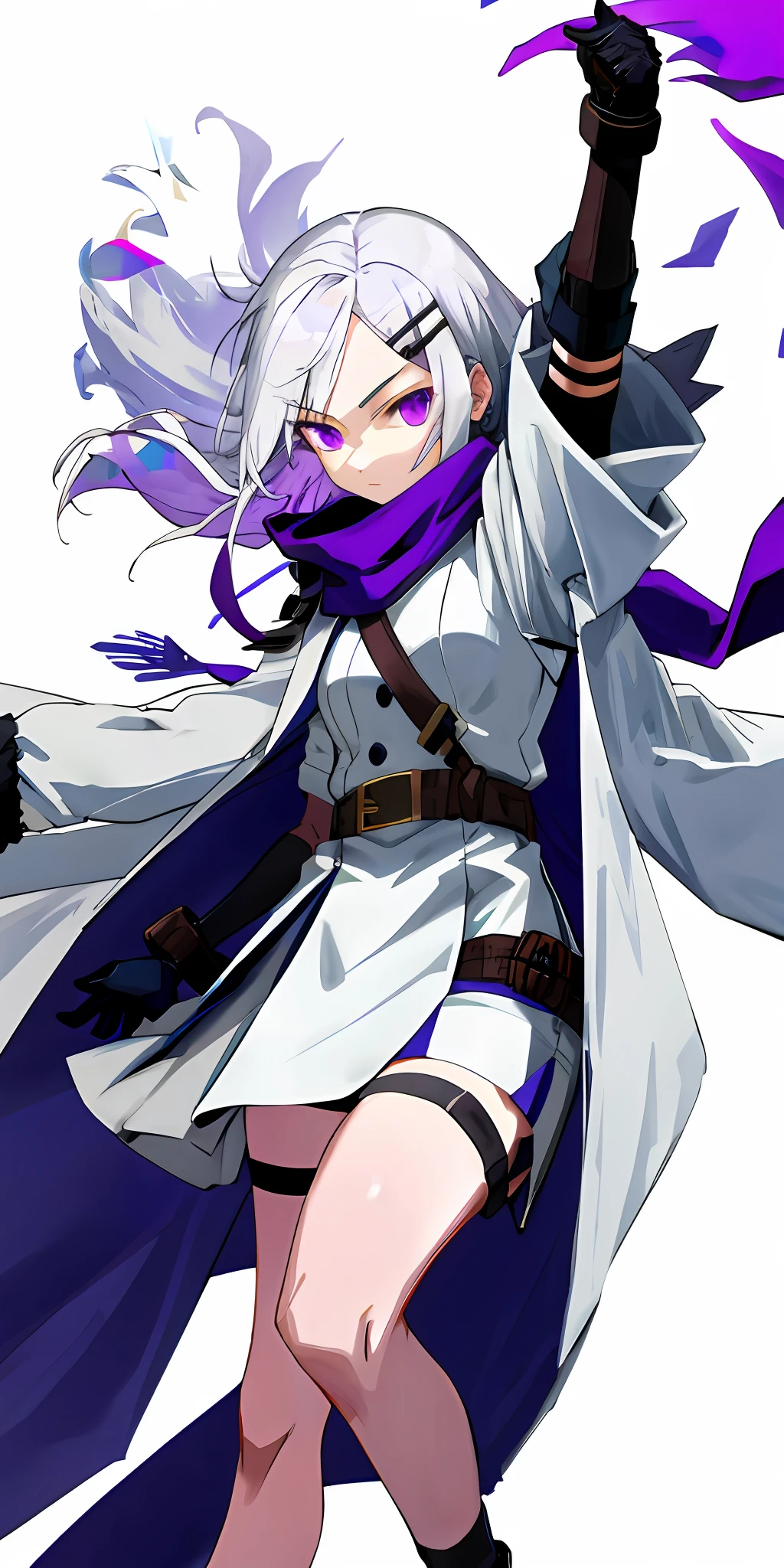 white color hair
