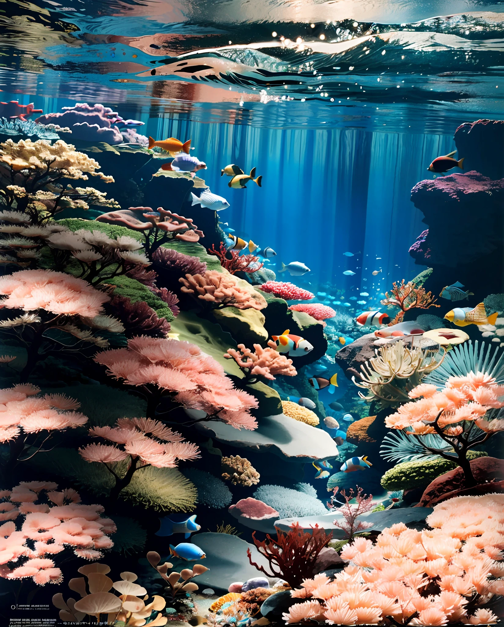 Photo Quality: 1.4, 8K, Multiple Girls, 3 Girls, Short Hair, Laughing, Pretty Girl, 15, 11, 18 years old,
High resolution images of women, hair adorned with living coral, eyes shimmering like the sea. Wearing a micro bikini woven with sea foam, you are in an underwater city where seahorses work as a means of transportation. The scene, bathed in a bioluminous glow, was captured in the style of a fantasy novel cover.
Masterpiece, top quality, official art, wonderful, improbable