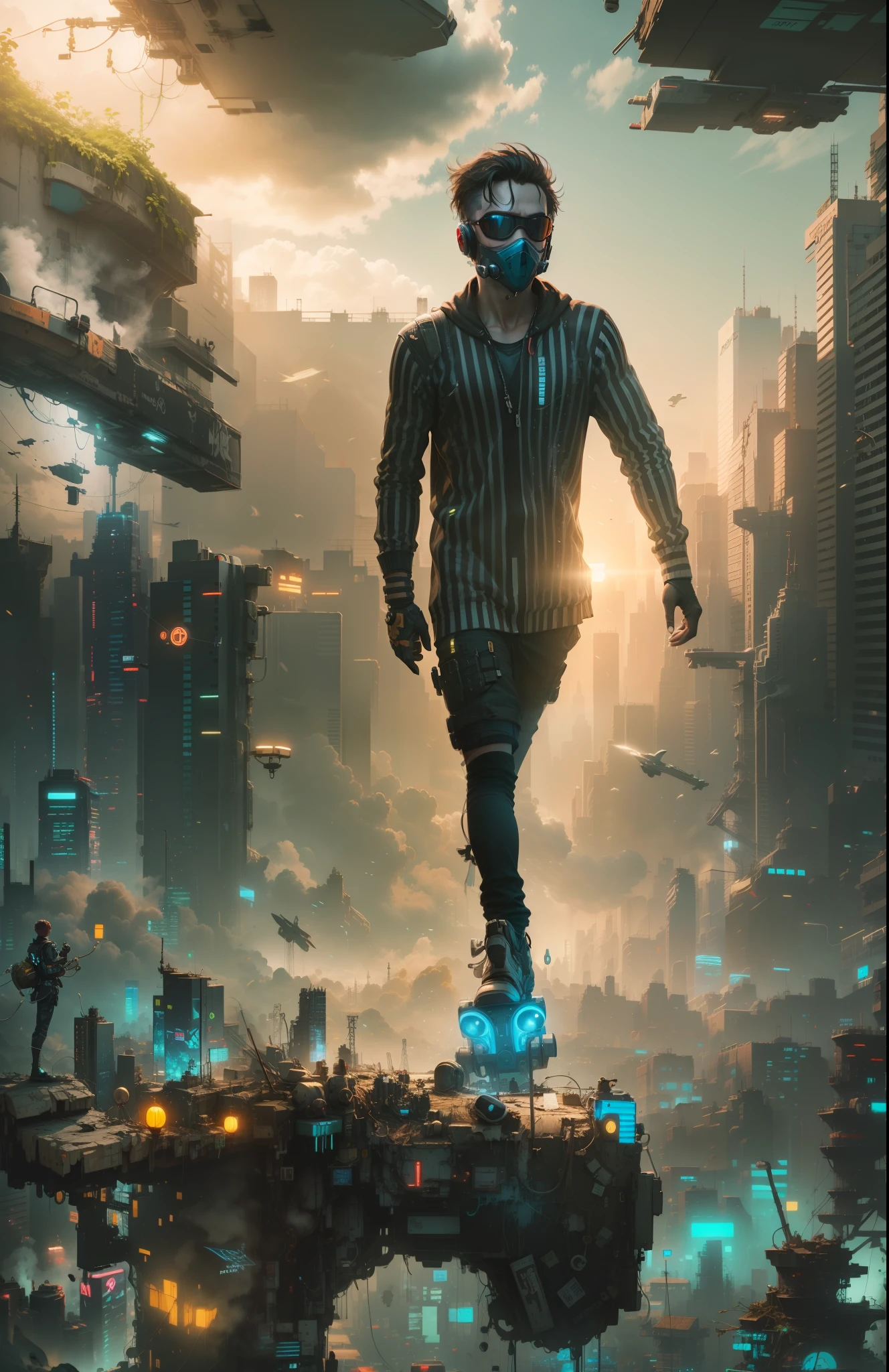Cyberpunk cyut boy 4k ultra
