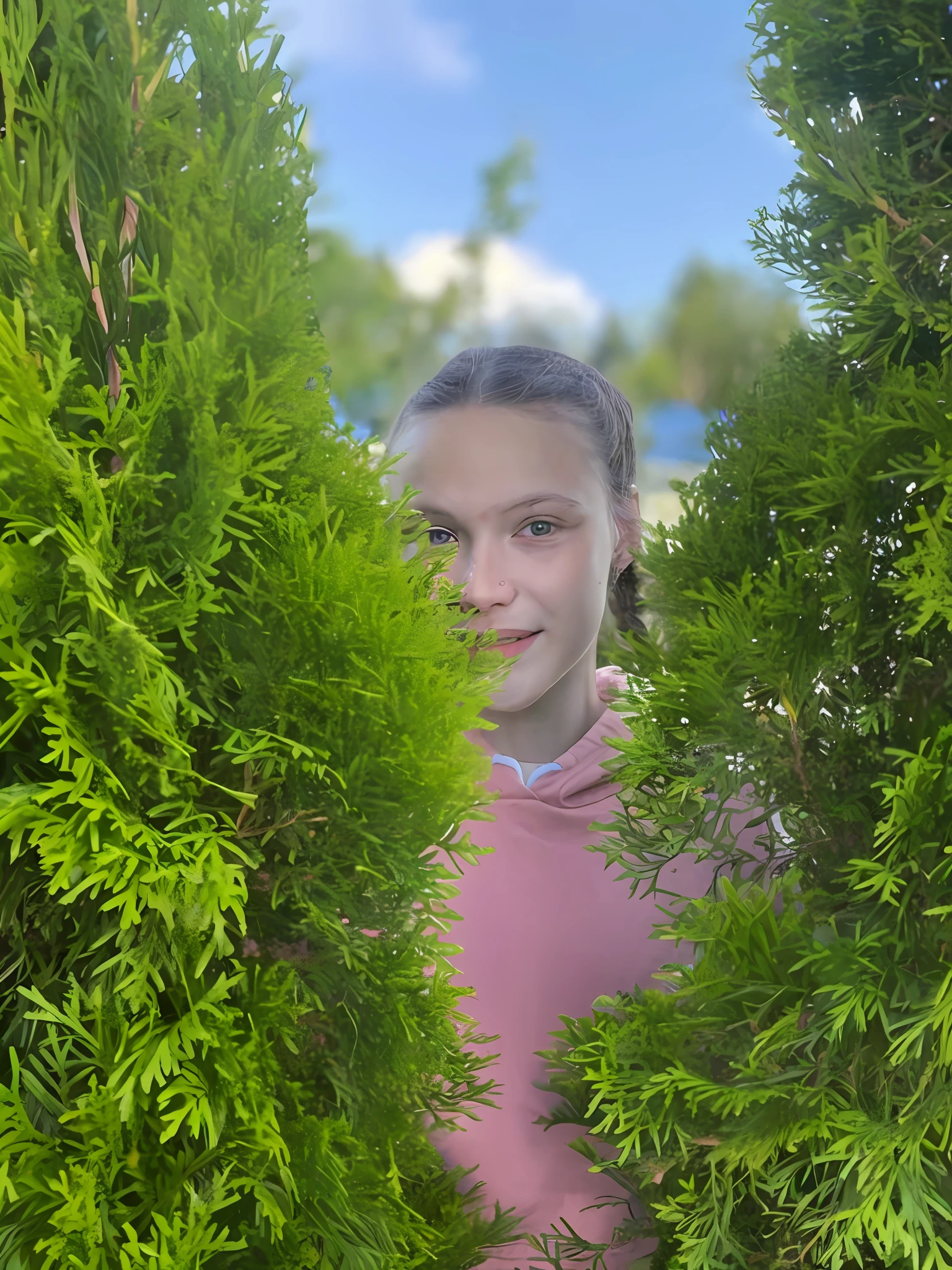 Masterpiece, best quality, (very detailed CG unified 8k wallpaper), (best quality), (best illustration), (best shadow), glowing elf with a glowing deer, drinking water in the pool, natural elements in forest theme. Mysterious forest, beautiful forest, nature, surrounded by flowers, delicate leaves and branches surrounded by fireflies (natural elements), (jungle theme), (leaves), (branches), (fireflies), (particle effects) and other 3D, Octane rendering, ray tracing, super detailed , deer --v6