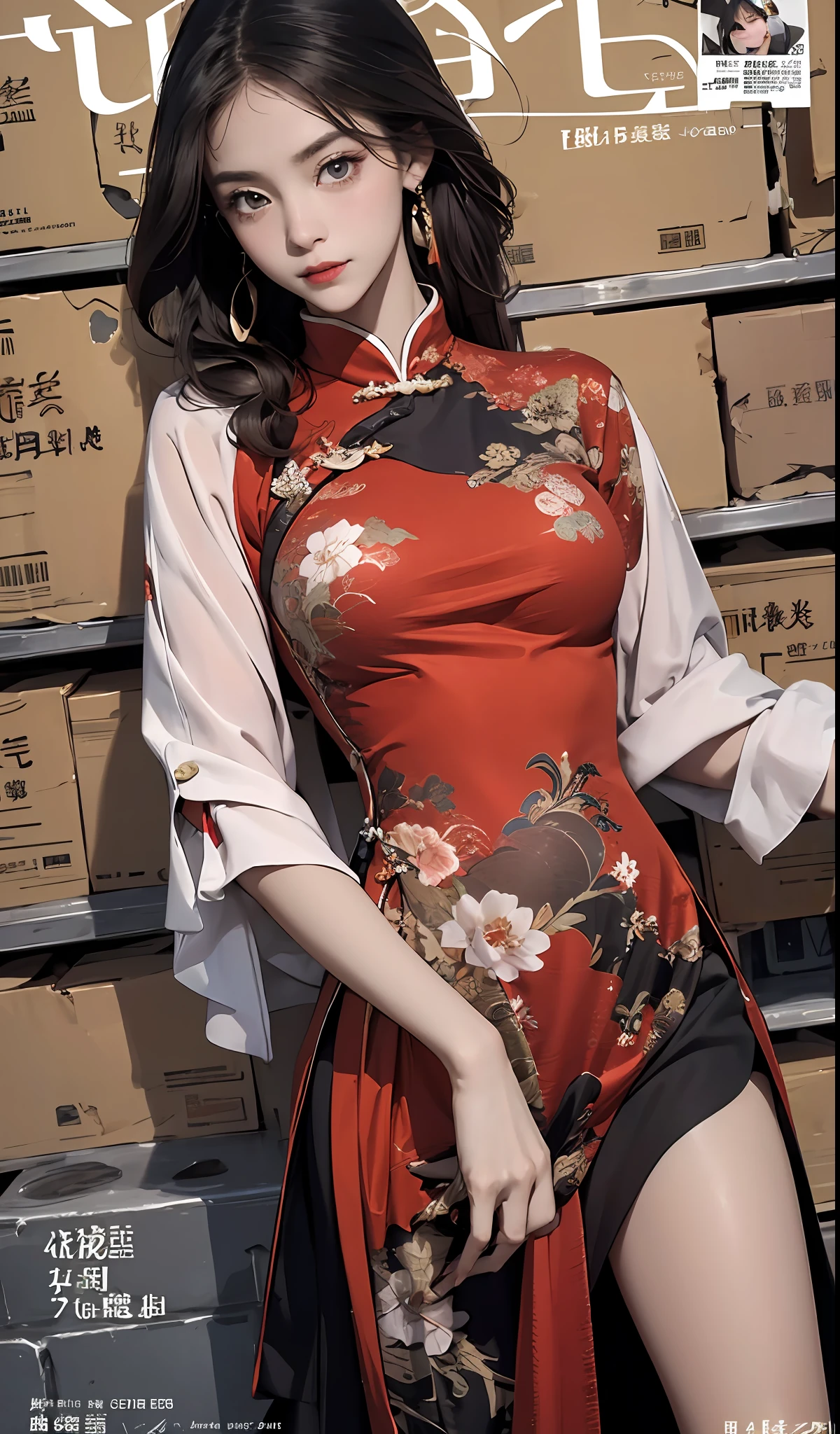 Best quality, Master, A high resolution, Martial arts girl, china dress, Super beautiful face, super beautiful eye, Super beautiful hair,Magazine covers,Fashionable outfits,