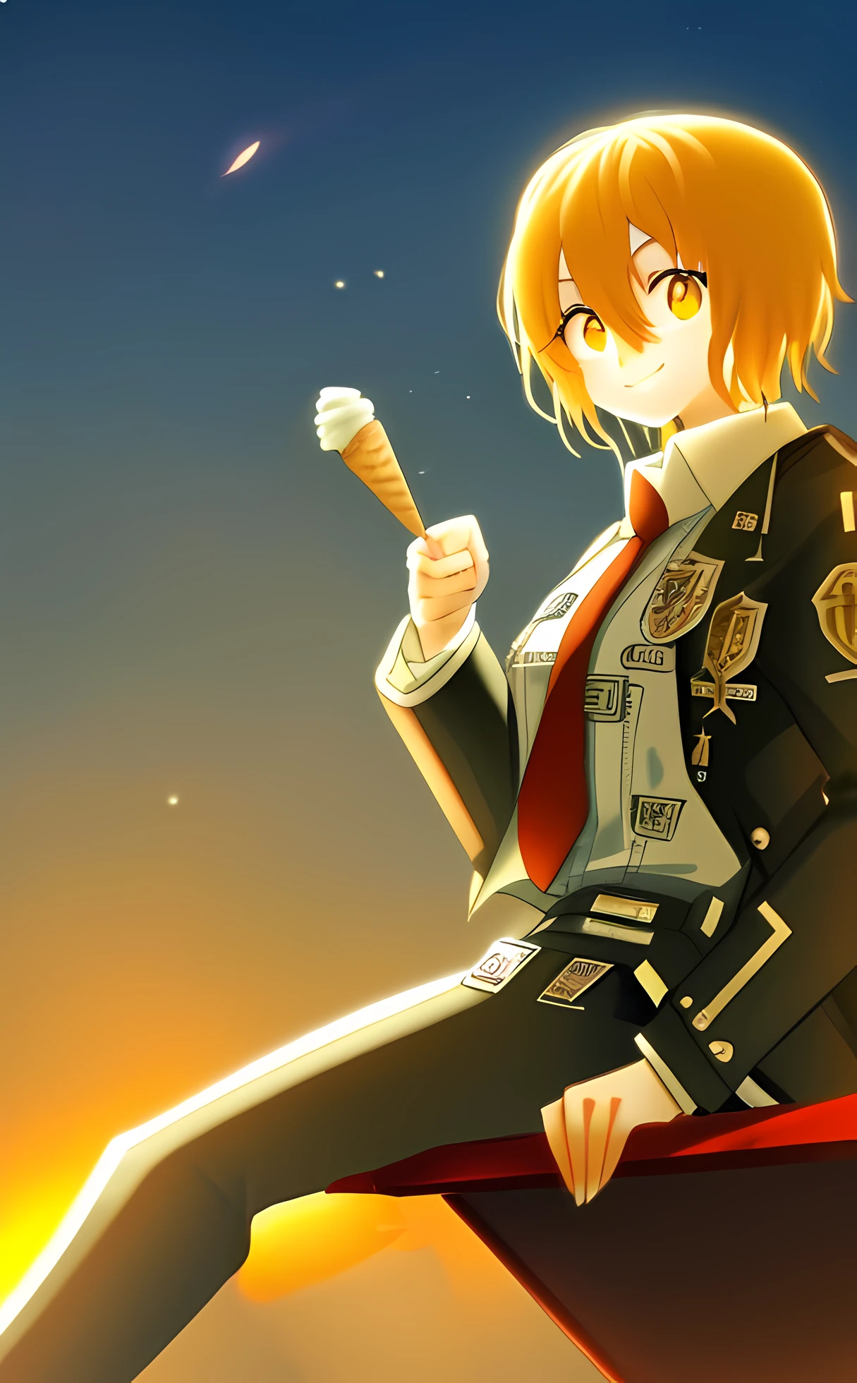The second leg, ice cream
