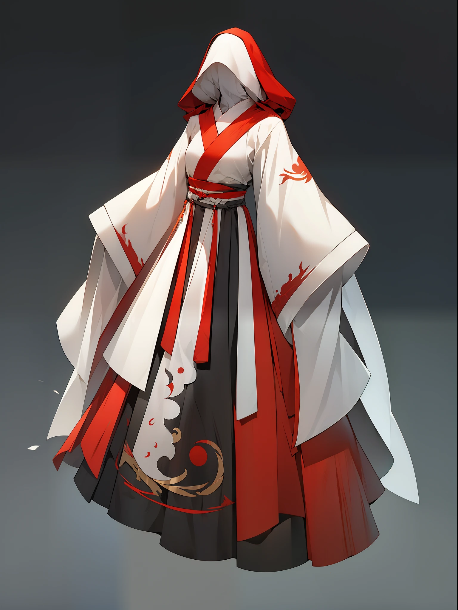 （NOhumans：1.5）， masterpaintings， Ultimate，（a color），Ancient Chinese clothes，Gorgeous collared top，pleated long skirt， cloaks，gossamer，red color Hanfu，Embroidery，gameicon，