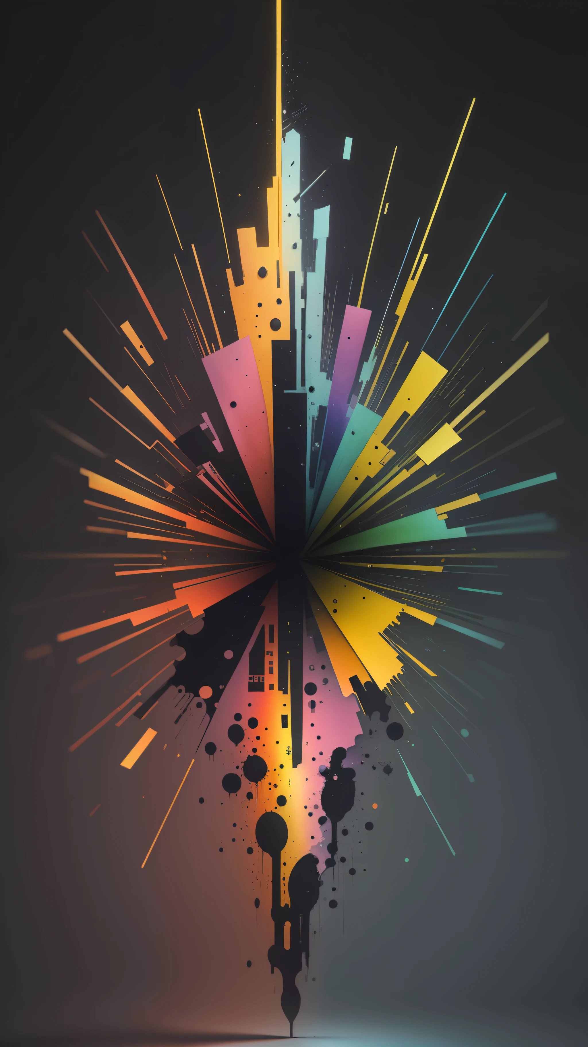 3d watercolor abstract,dark background,high resolution,high quality,colorful
