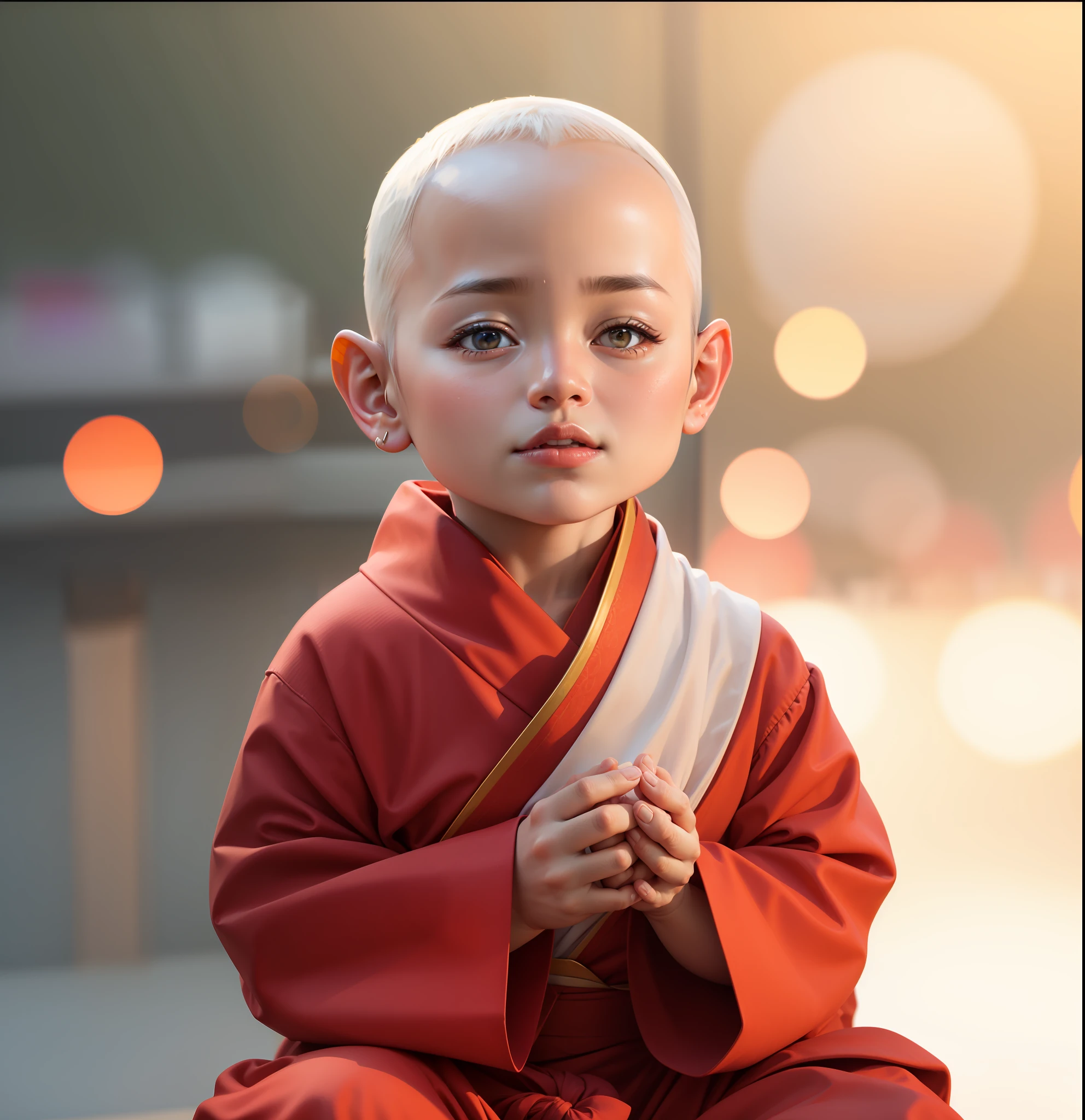 Hi-Def,8k,high qulity,Little monk,