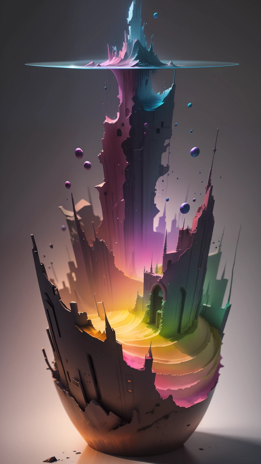 3d watercolor abstract,dark background,high resolution,high quality,colorful