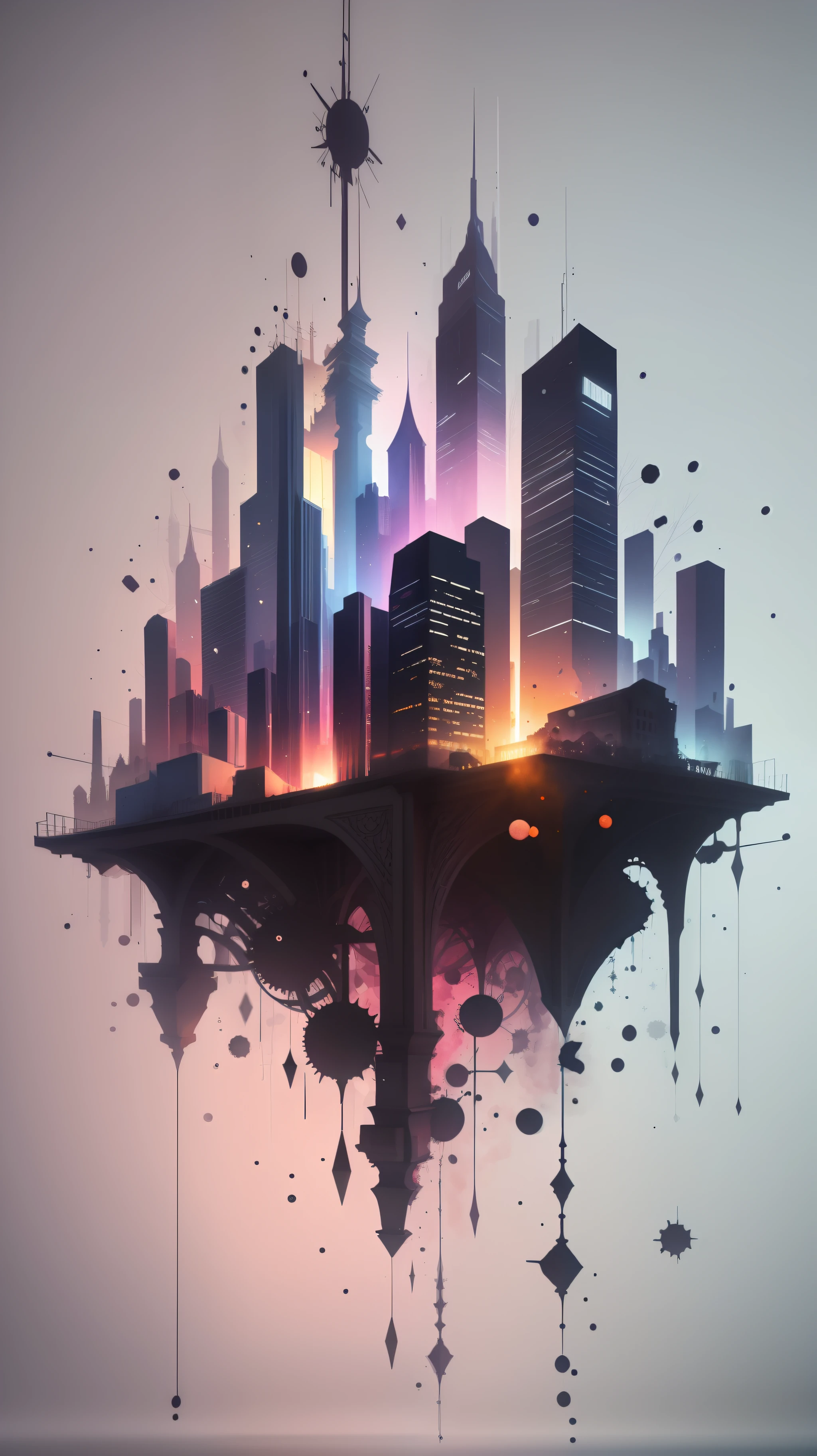 3d watercolor abstract,dark background,high resolution,high quality,colorful
