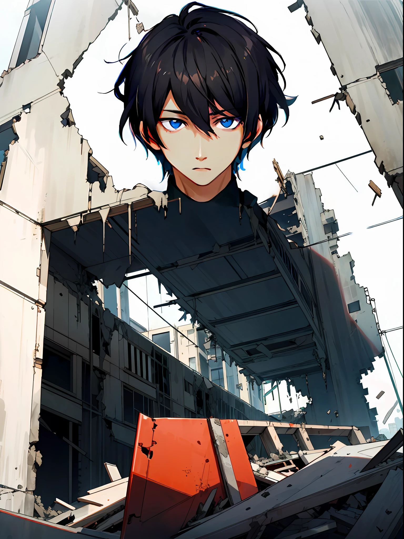 Collapsed buildings are everywhere