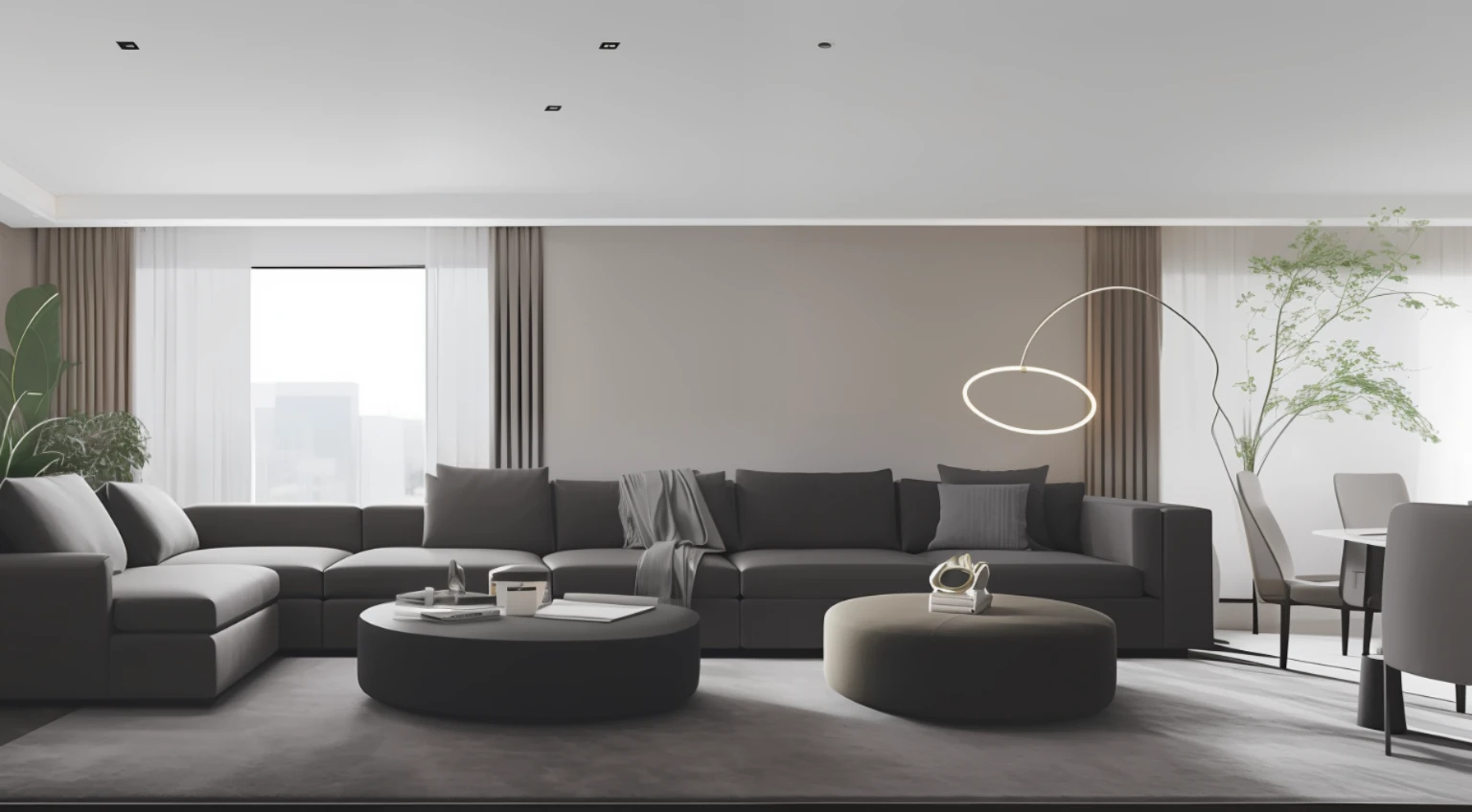 A person sits on the sofa，Cinematic lighting(巨作),(High quality), Best quality, Real,(Realistic), Super detailed, (fulldetail),(4K),8K,Indoors,table, sofas, potted plant, plant, scenery, chair, solo, Wide lens，janelas，sitted，sockes，instrument，plate，carpets，Pillows，shoe，
