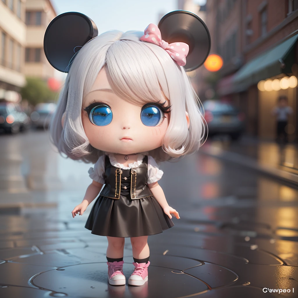 3d render of girl disney kawaii pop chibi --auto --s2
