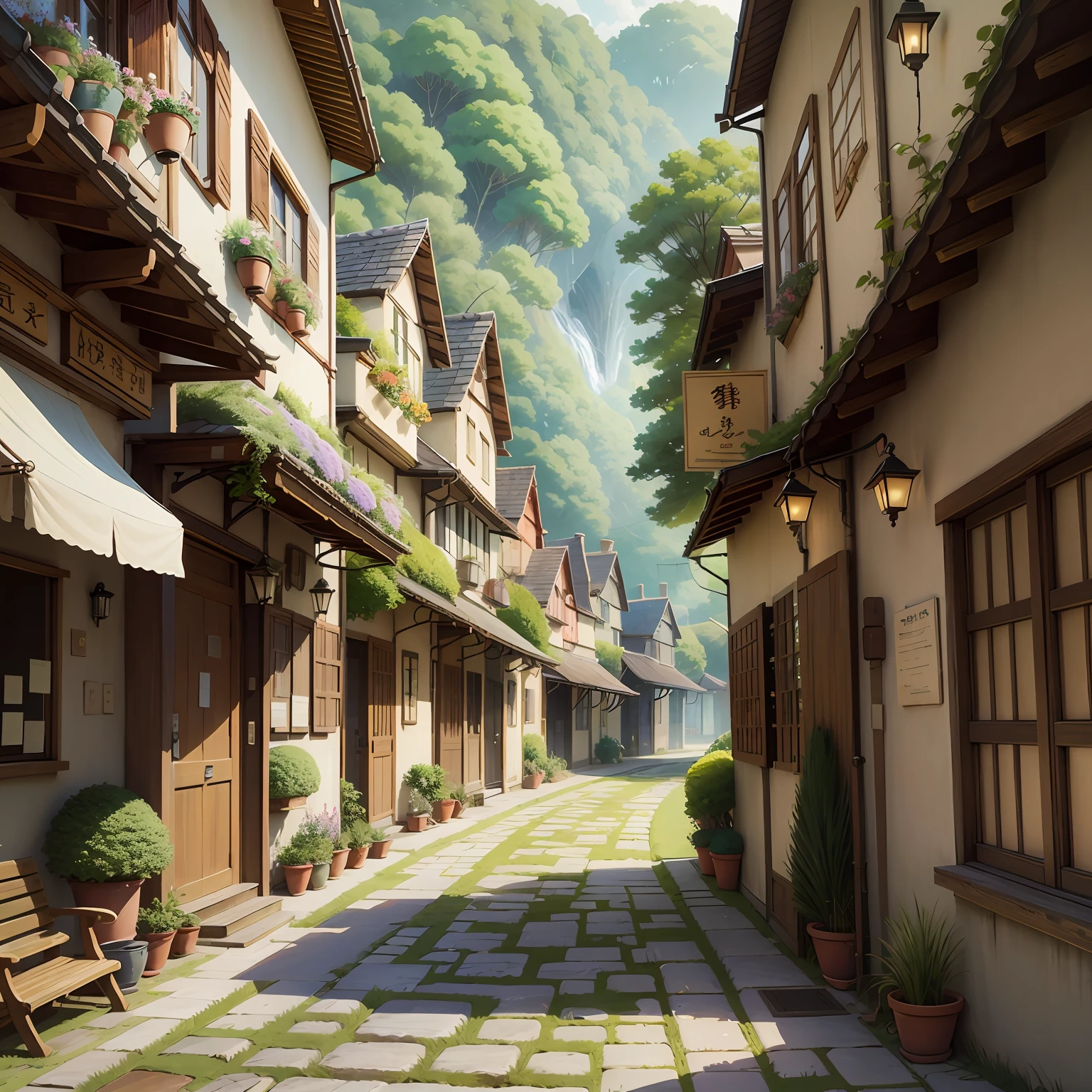 Accessory shop with beautiful scenery --auto