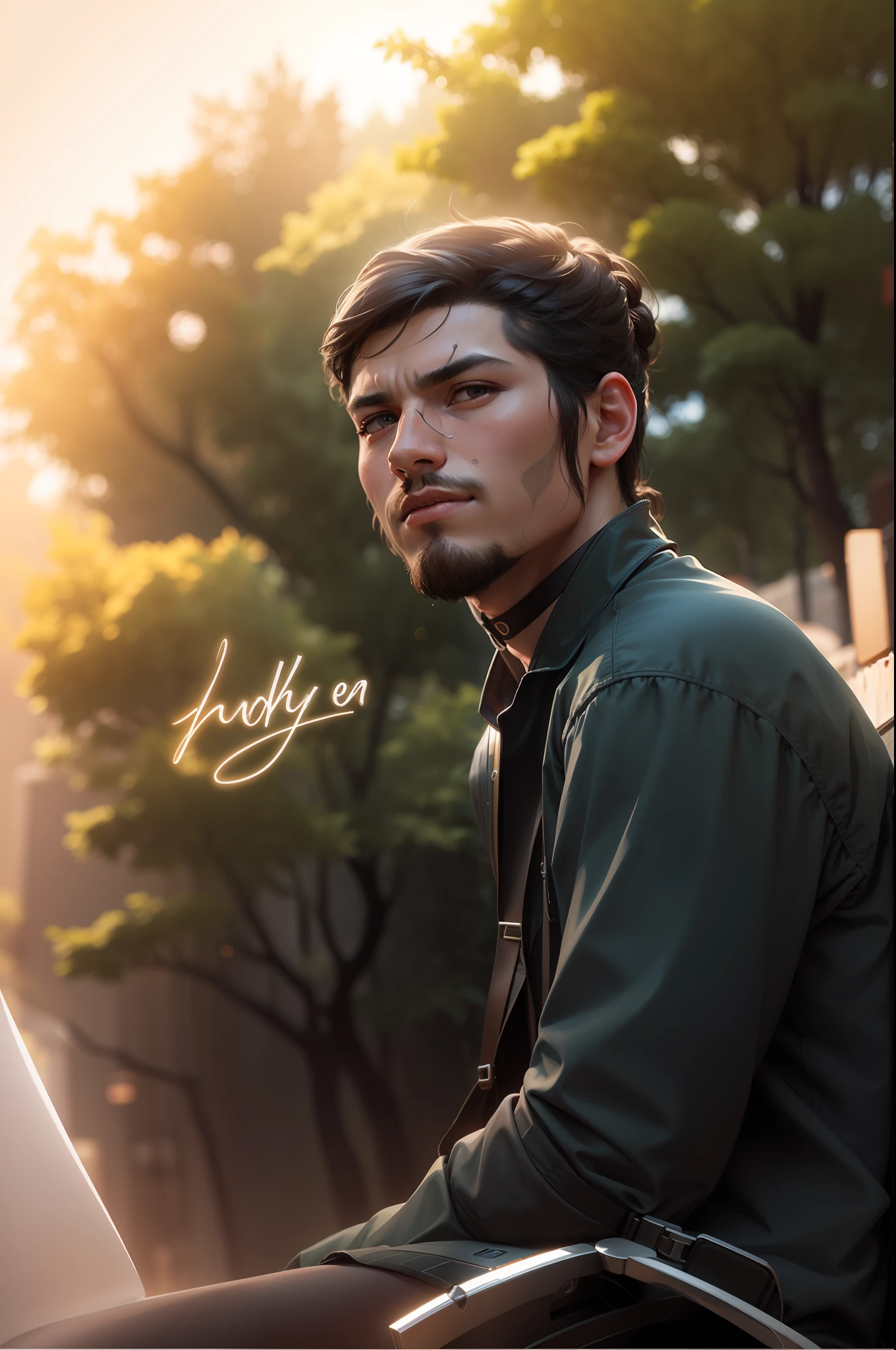 Generat AI avatar with real face,and change background,8k ultra,