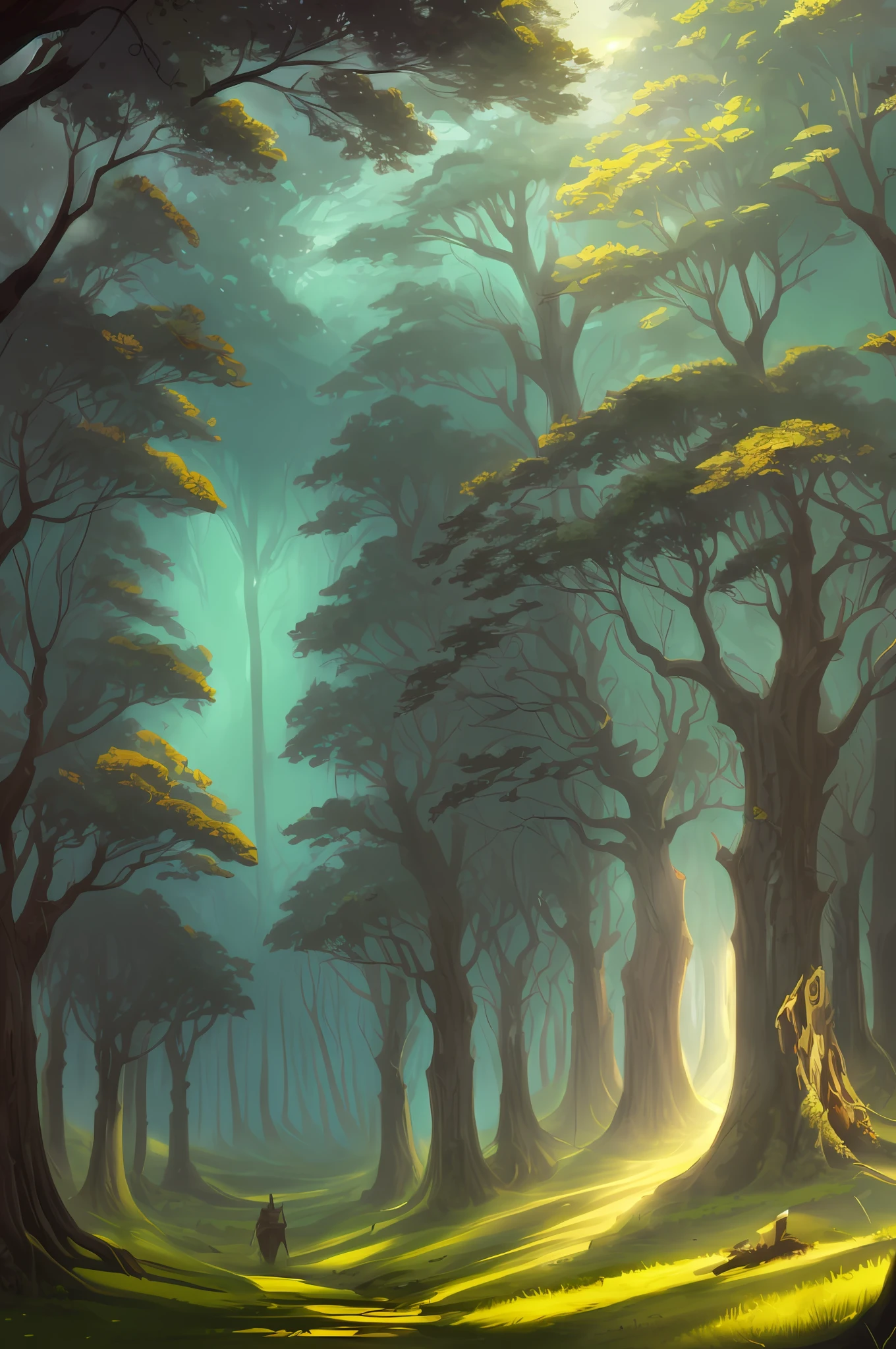 tanjoreAI forest,Dark fantasy, open field --auto --s2