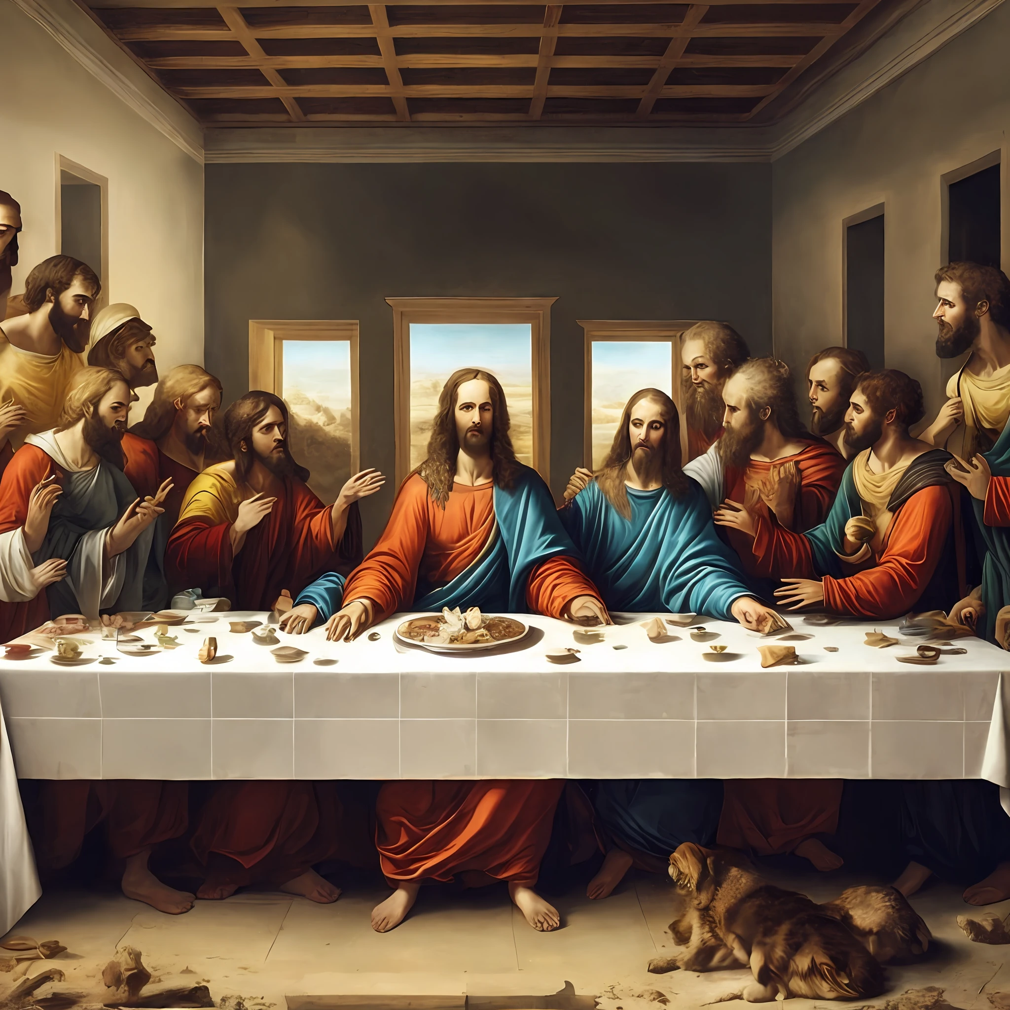 Last Holy Supper John --auto
