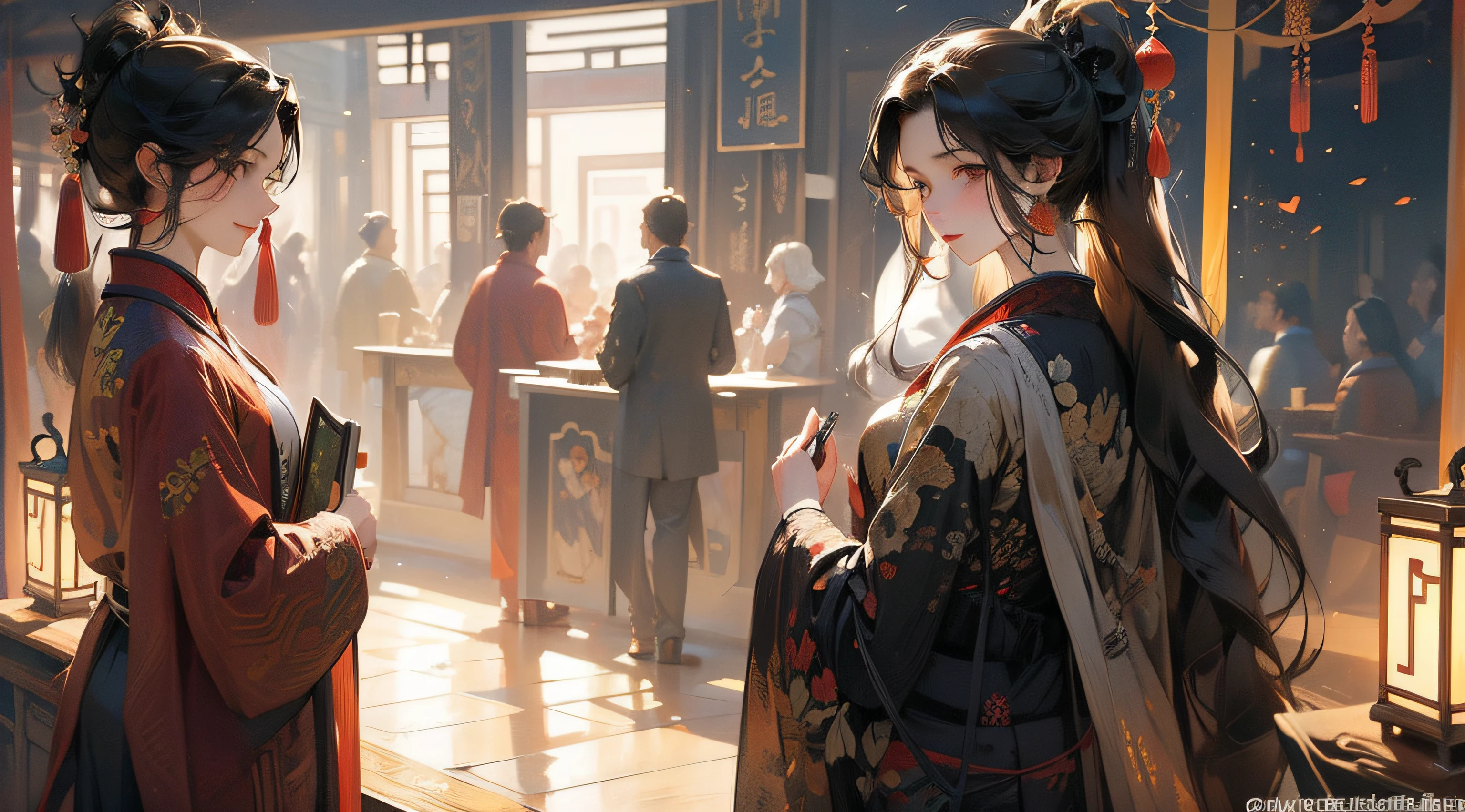 One room in a Chinese room rate,On the table was a practice diary full of words,Middle Ages,