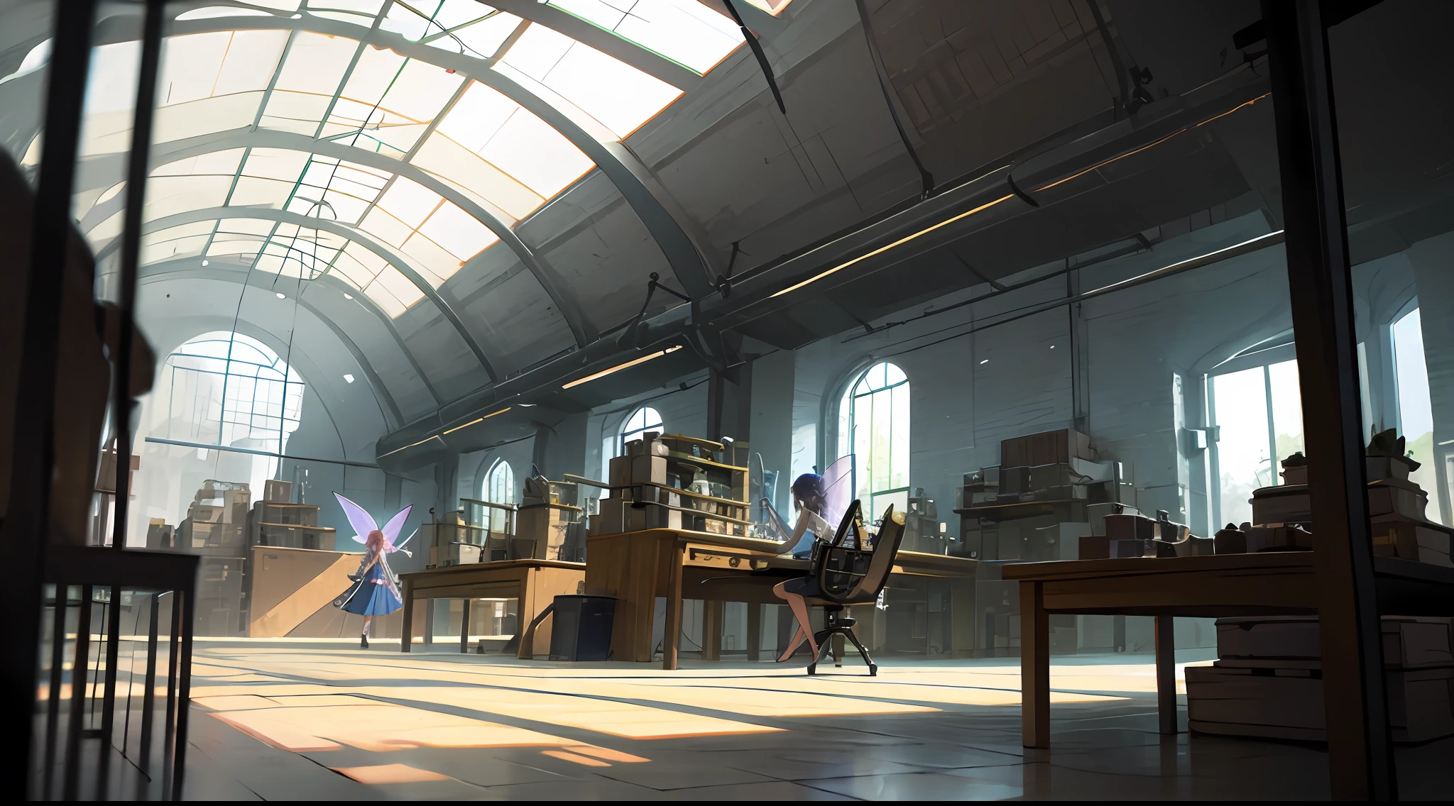 Another day to work in a fairy factory