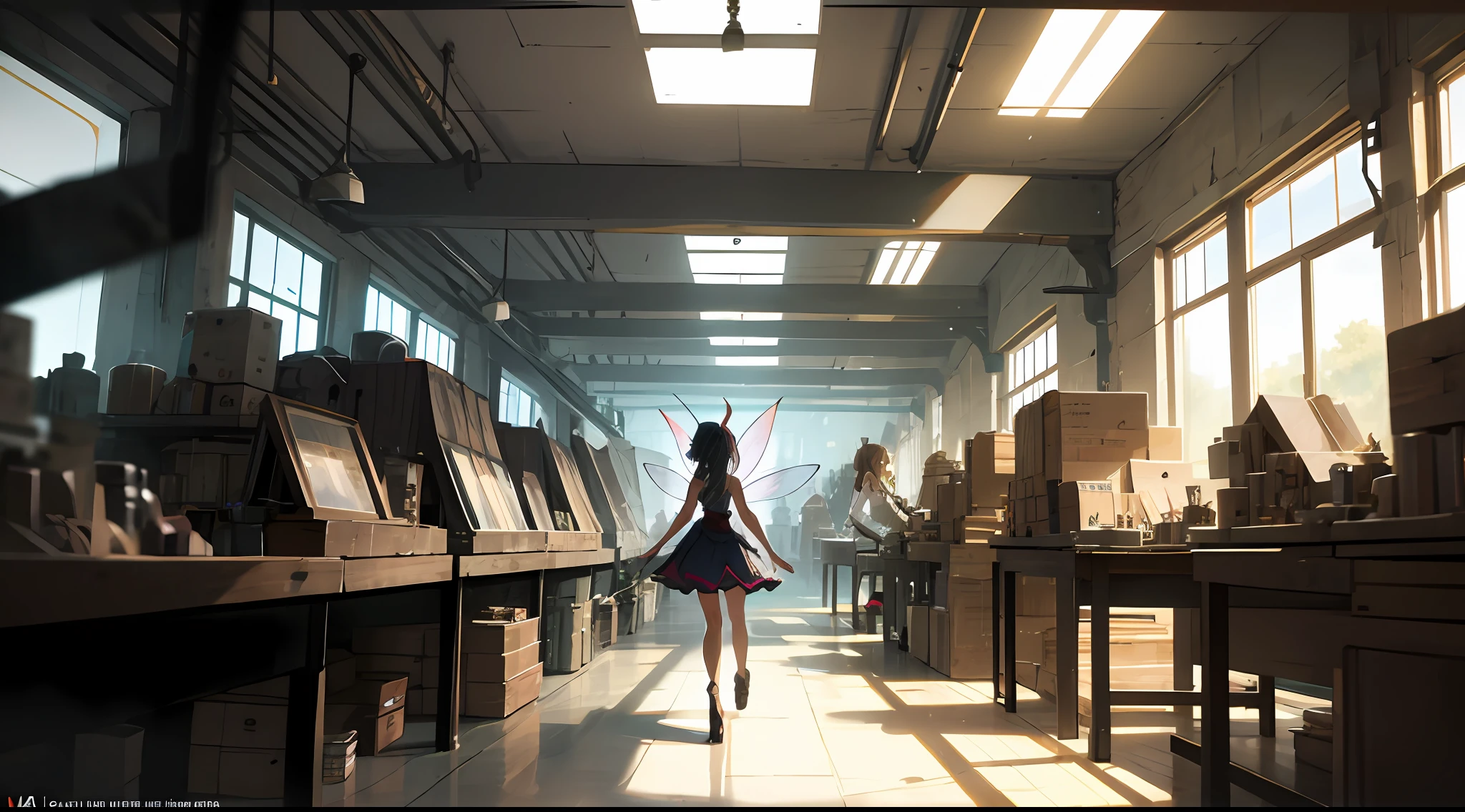 Another day to work in a fairy factory