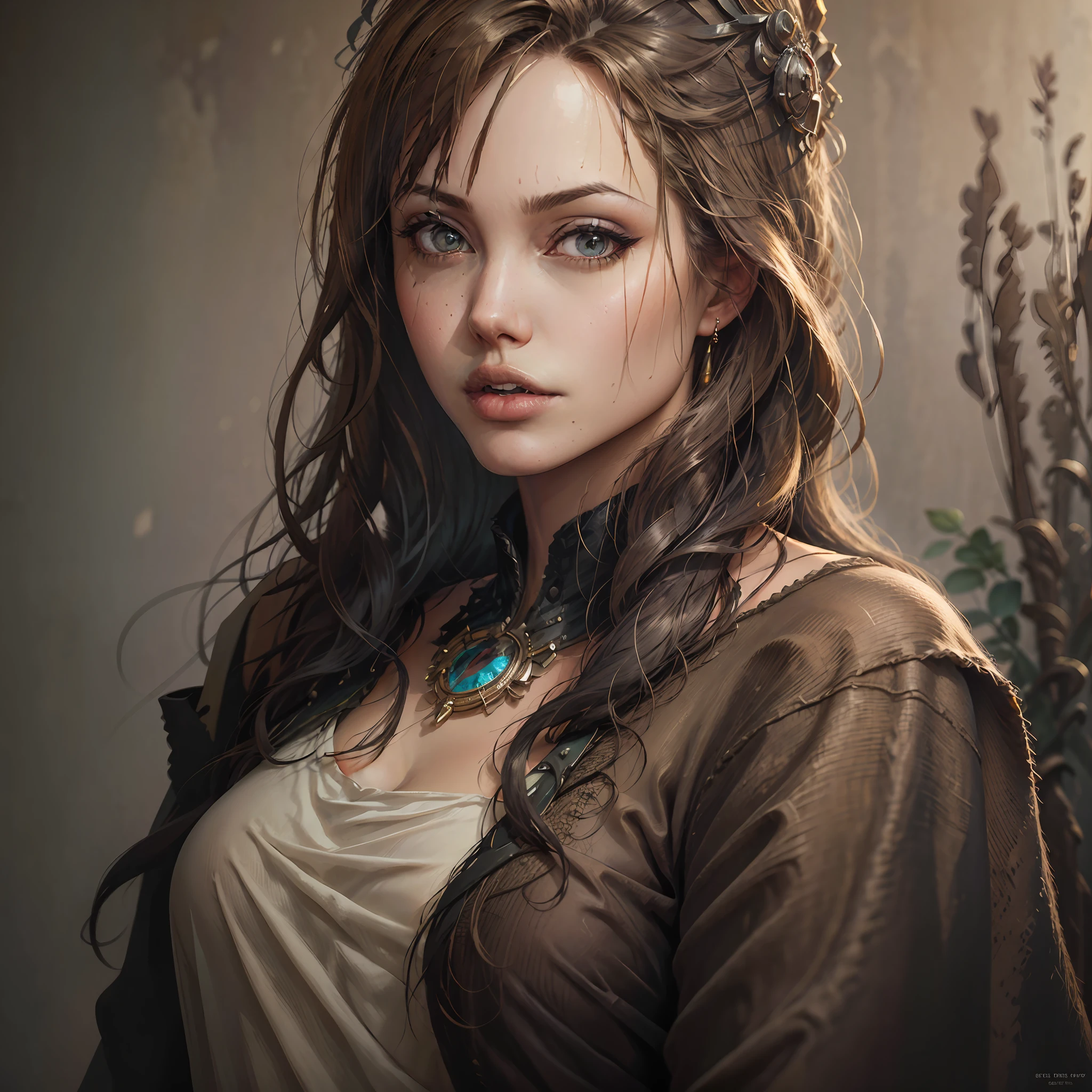 Portrait of a beautiful young woman, medieval, in the castle, , trending on artstation, sharp focus, studio photo, intricate details, highly detailed, by greg rutkowski --auto