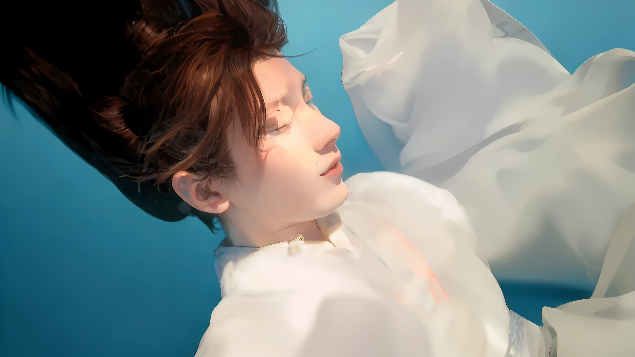 Black eyes,(巨作),Best quality,Anime,merging,Colorful,Vibrant colors,illustration,Artgerm style,fantasy,Realistic,animations,(photo_\(mediating\):1.0), author:Antonio J. Manzanedo, author:Jeremy Lipkin,smoothy,