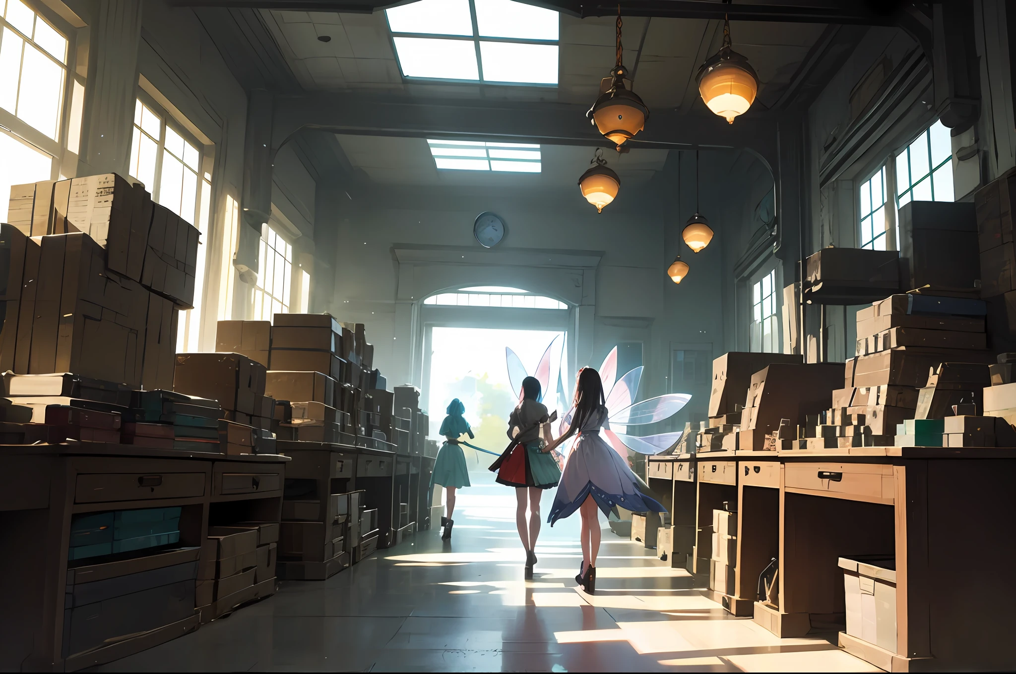 Another day to work in a fairy factory