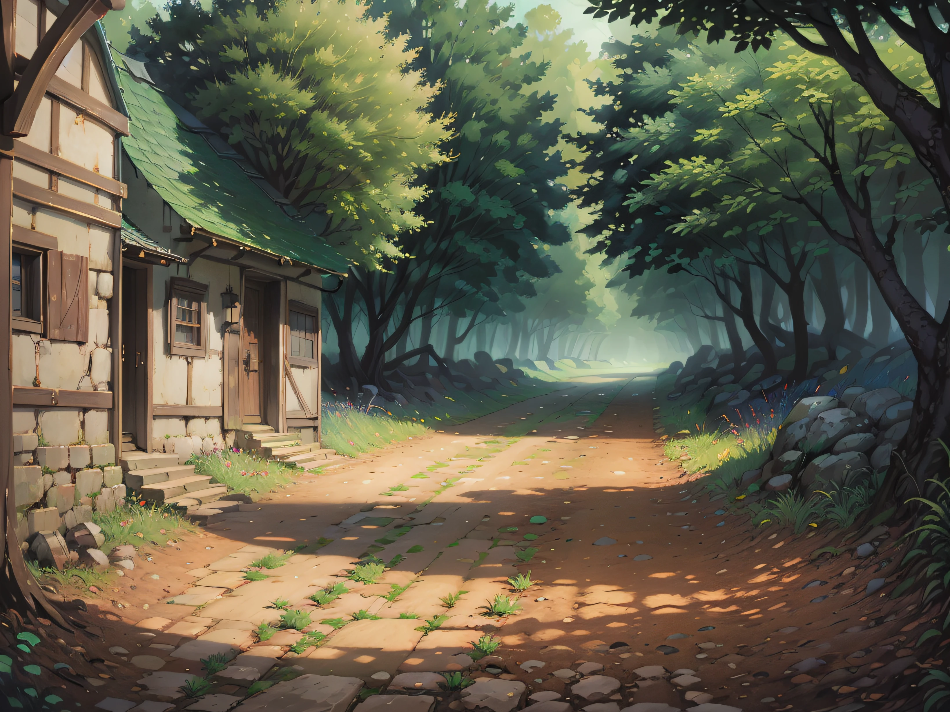 forested