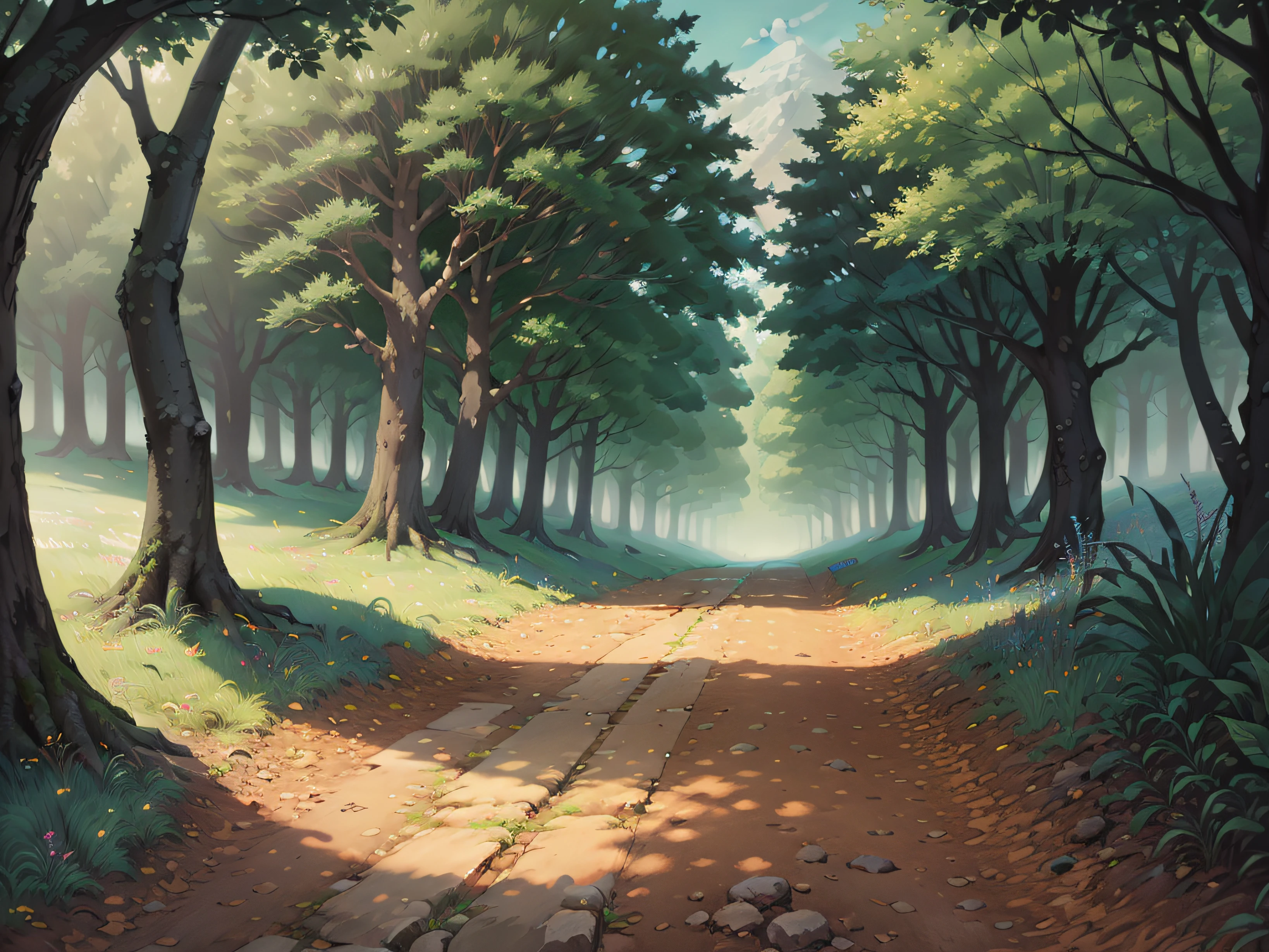 forested
