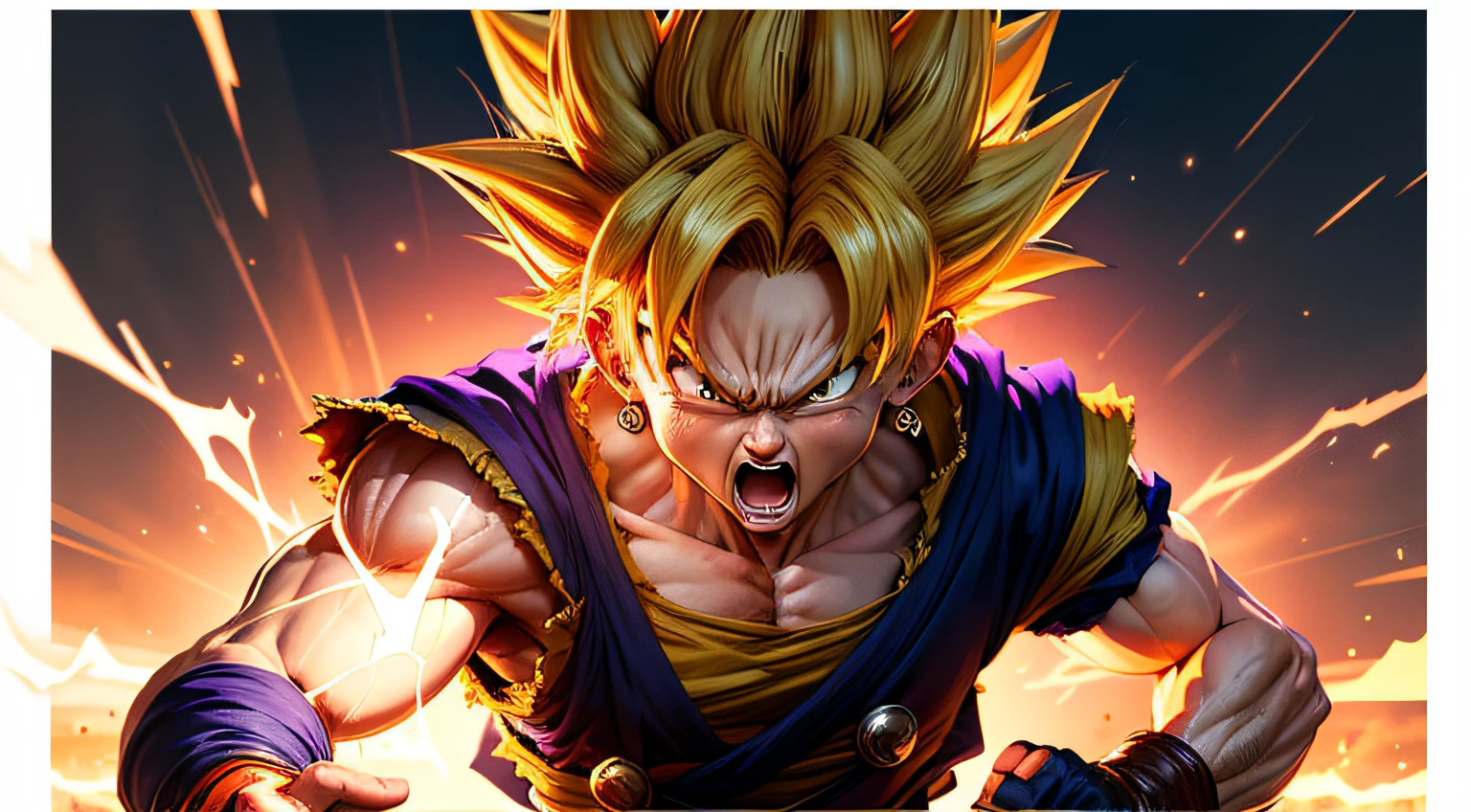goku super sayajin 4 --auto