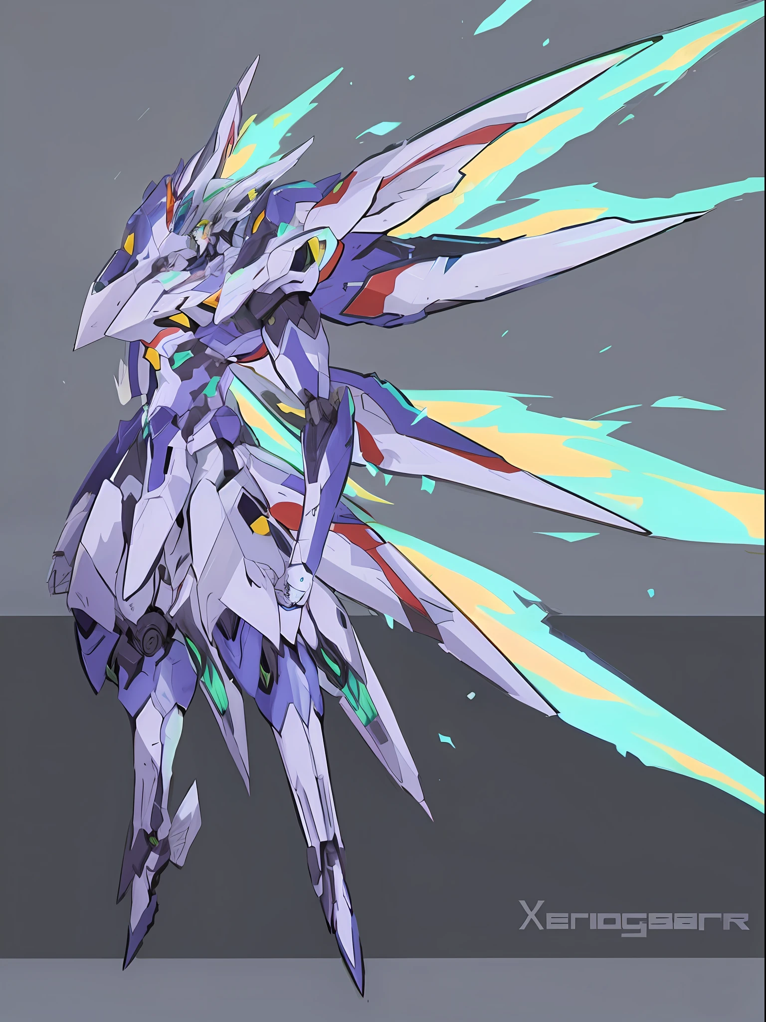 cool mecha style, anime robotic mixed with organic, modern mecha anime, mecha art, Mecha Inspiration, anime mecha aesthetic, Mecha wings, --auto
