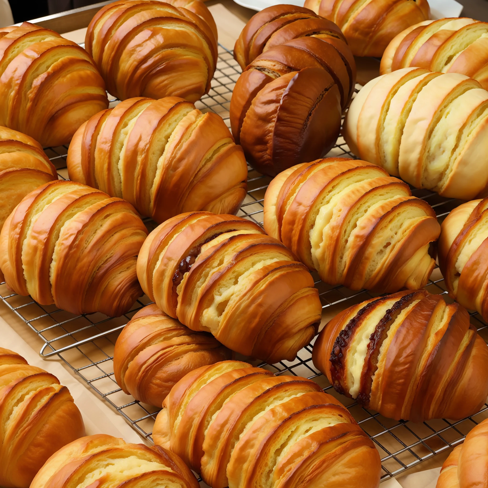 croissant, Bakeries in Paris