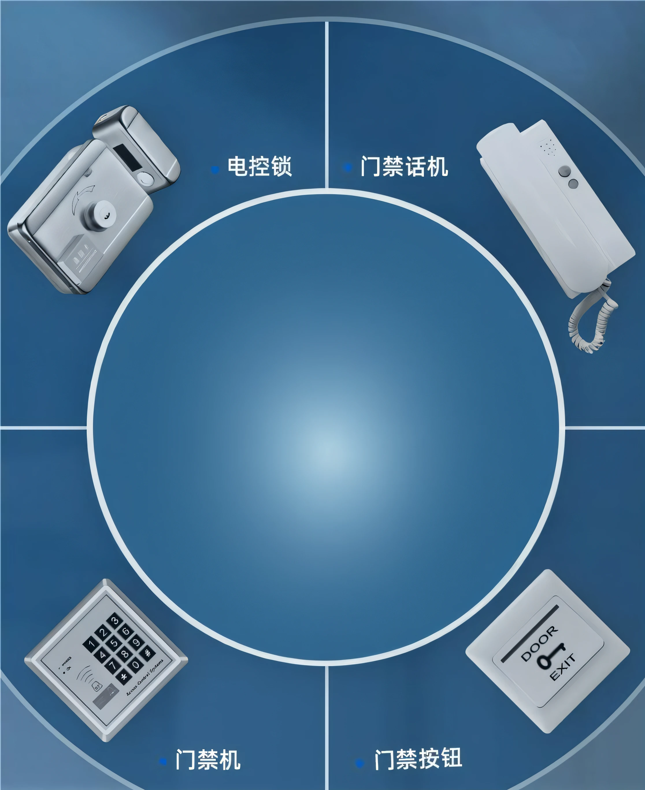Blank Blue background