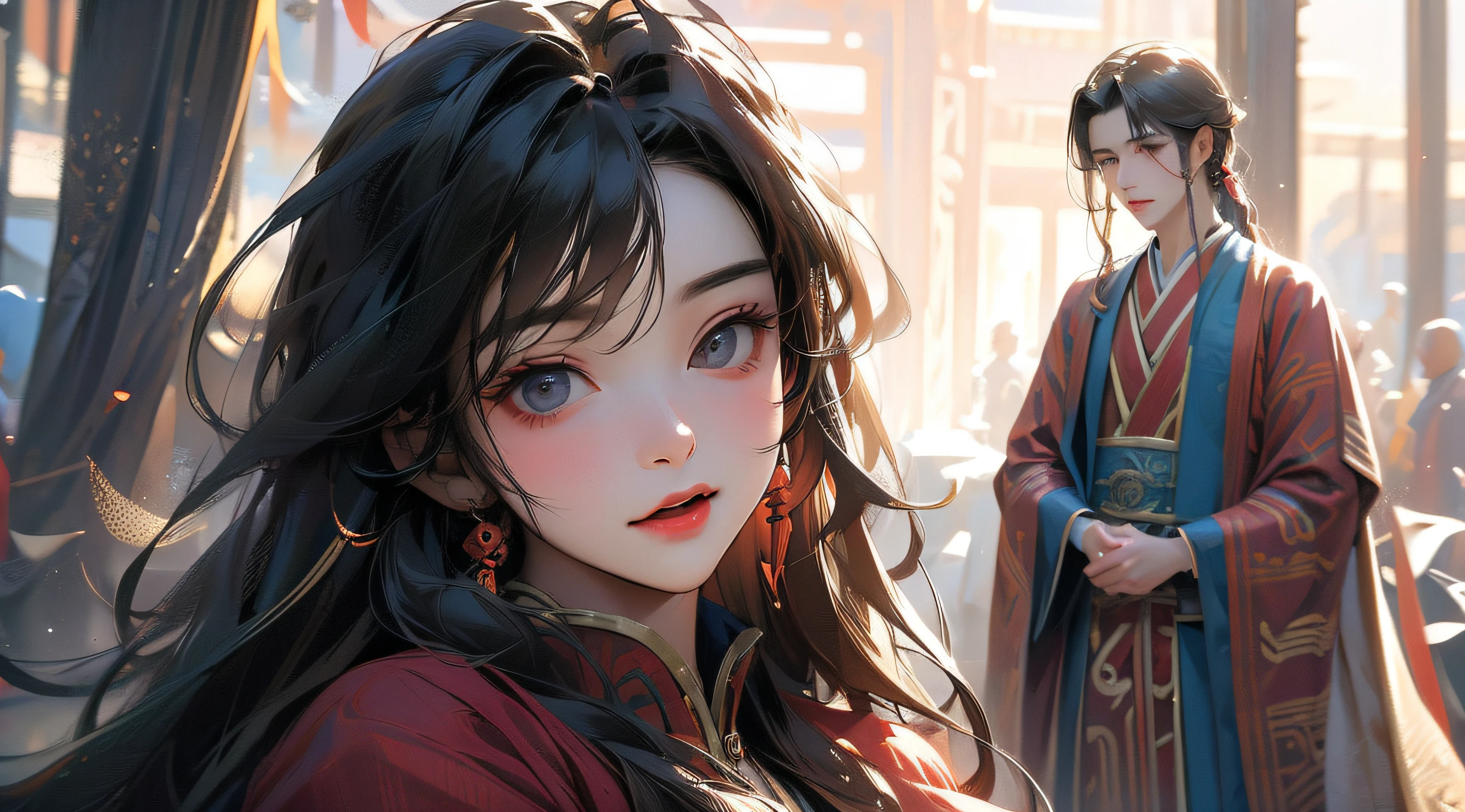 On the first day of the Xuanling Sect, the boy took a fancy to me, a named disciple of the outer gate, if he had any intentions。