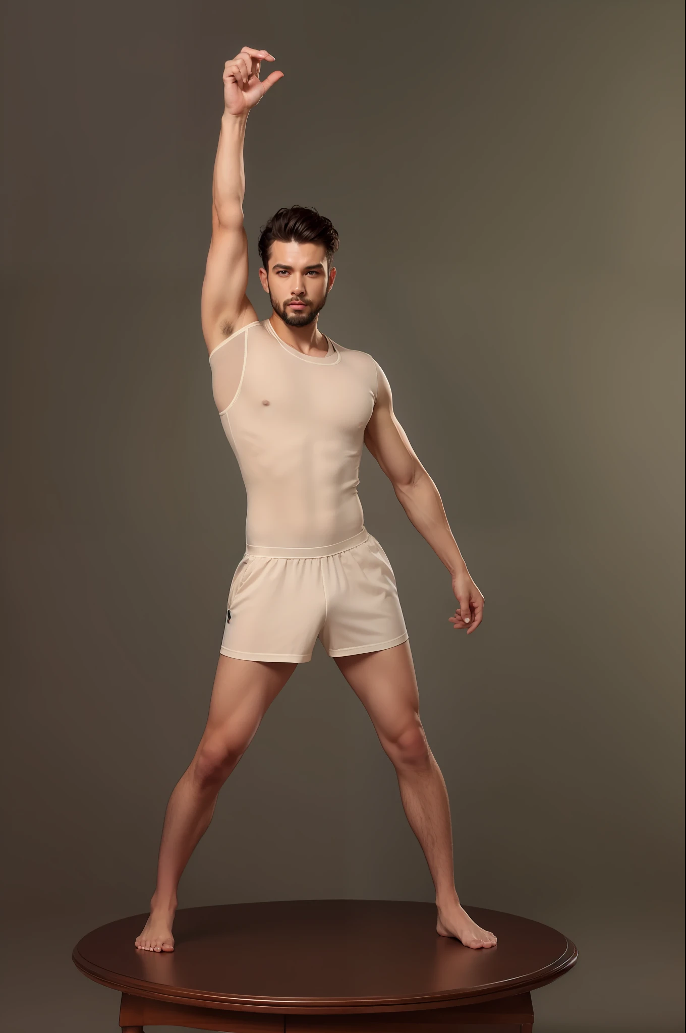 Hombre guapo vestido con traje de armani