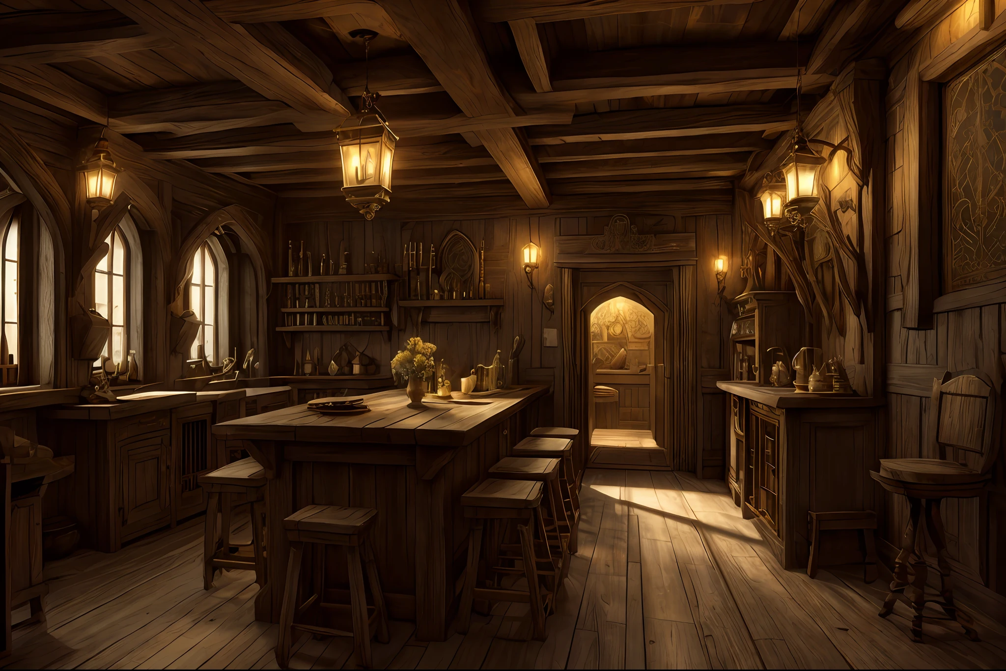 dwemertech,ancient ,brass ,kitchen,