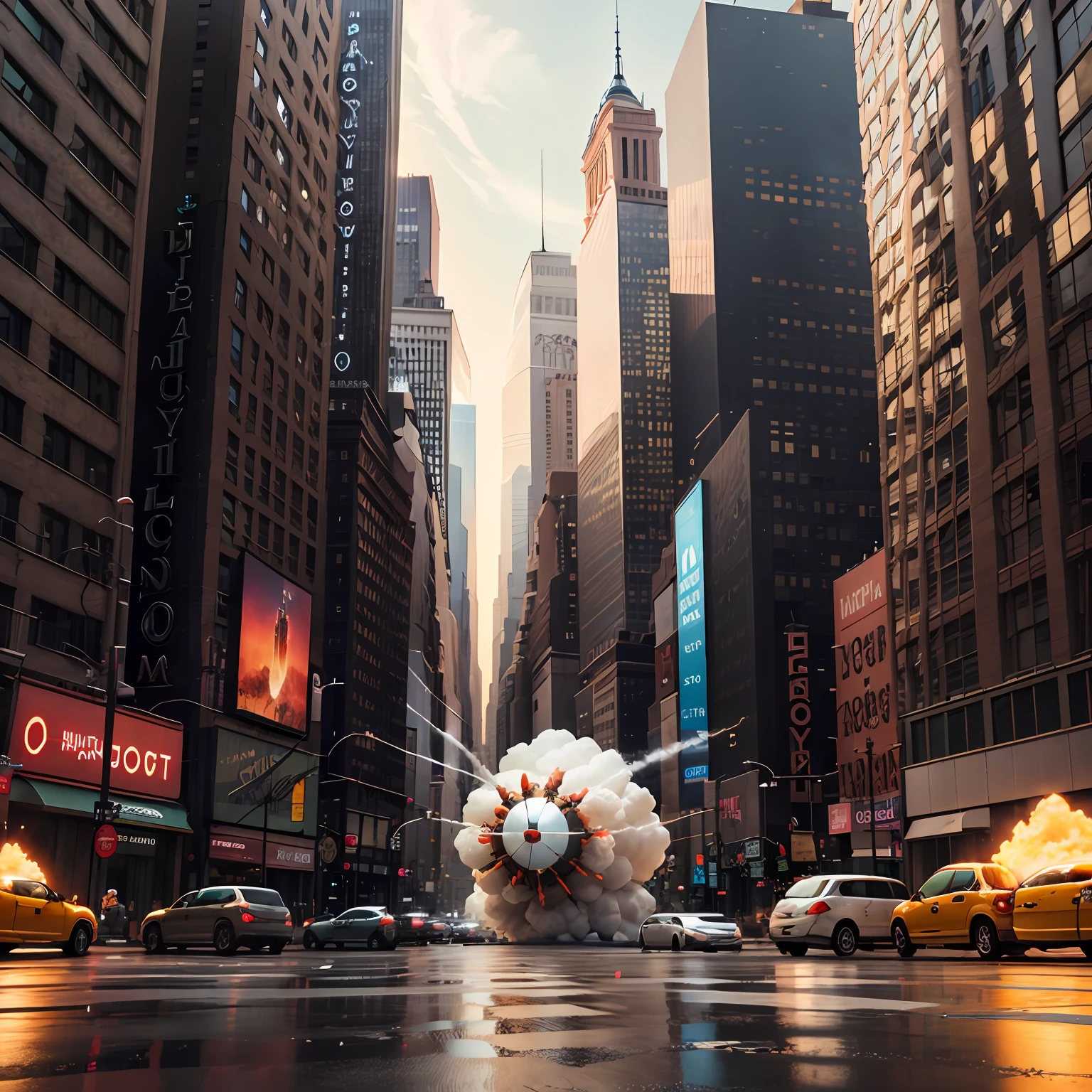 Nuclear bomb New York