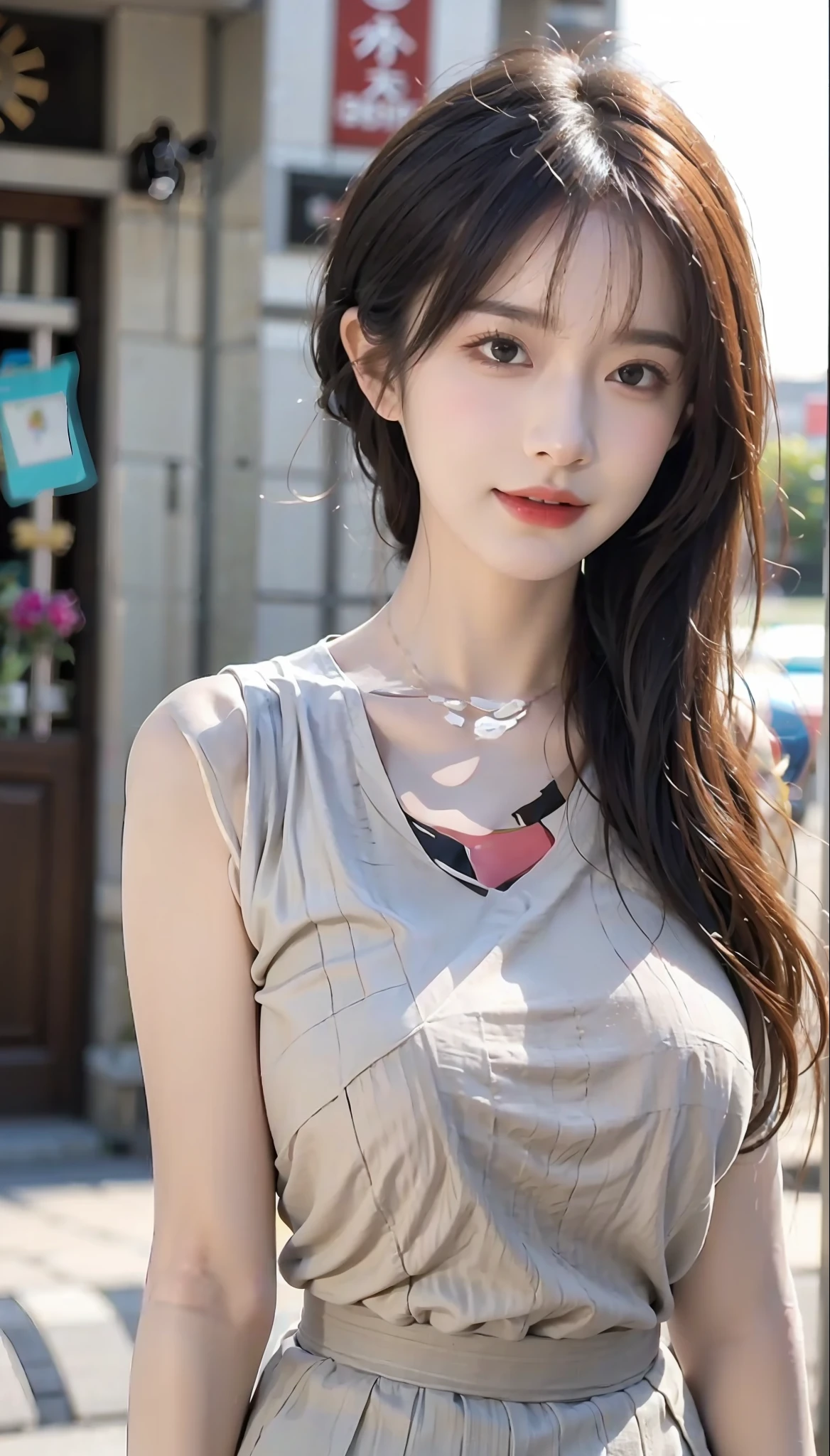Masterpiece, Best Quality, (Realistic, Photorealistic Photo: 1.37), 8K, An Extremely Delicate and Beautiful, Amazing, Fine Details, Official Art, Ridiculous, Incredibly Ridiculous, Huge File Size, Ultra Detailed, Extremely Detailed, Beautiful Meticulous Girl, 1 Girl, (Perfect Female Figure), Full Body, Short Skirt,