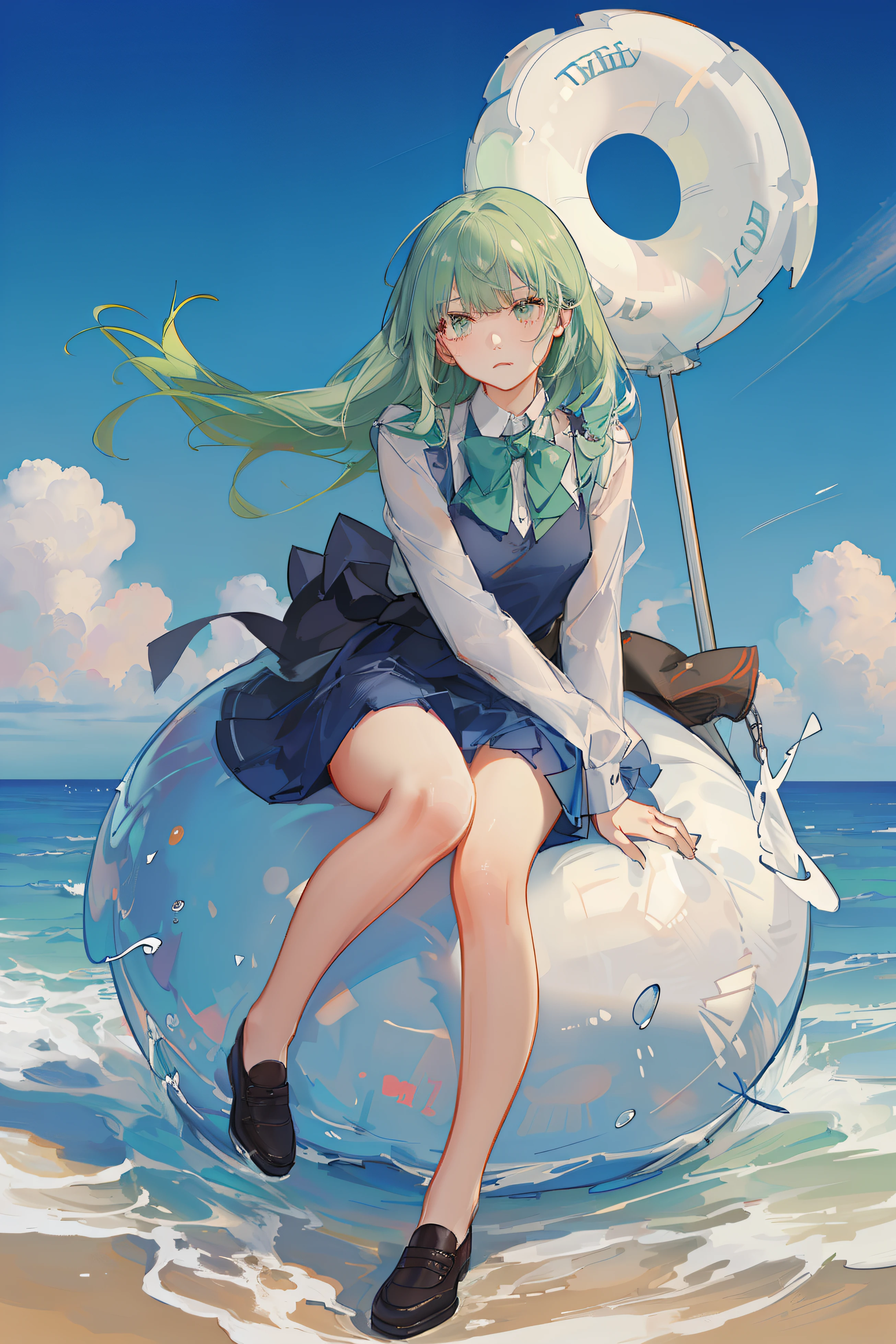 whale
empty，the wind