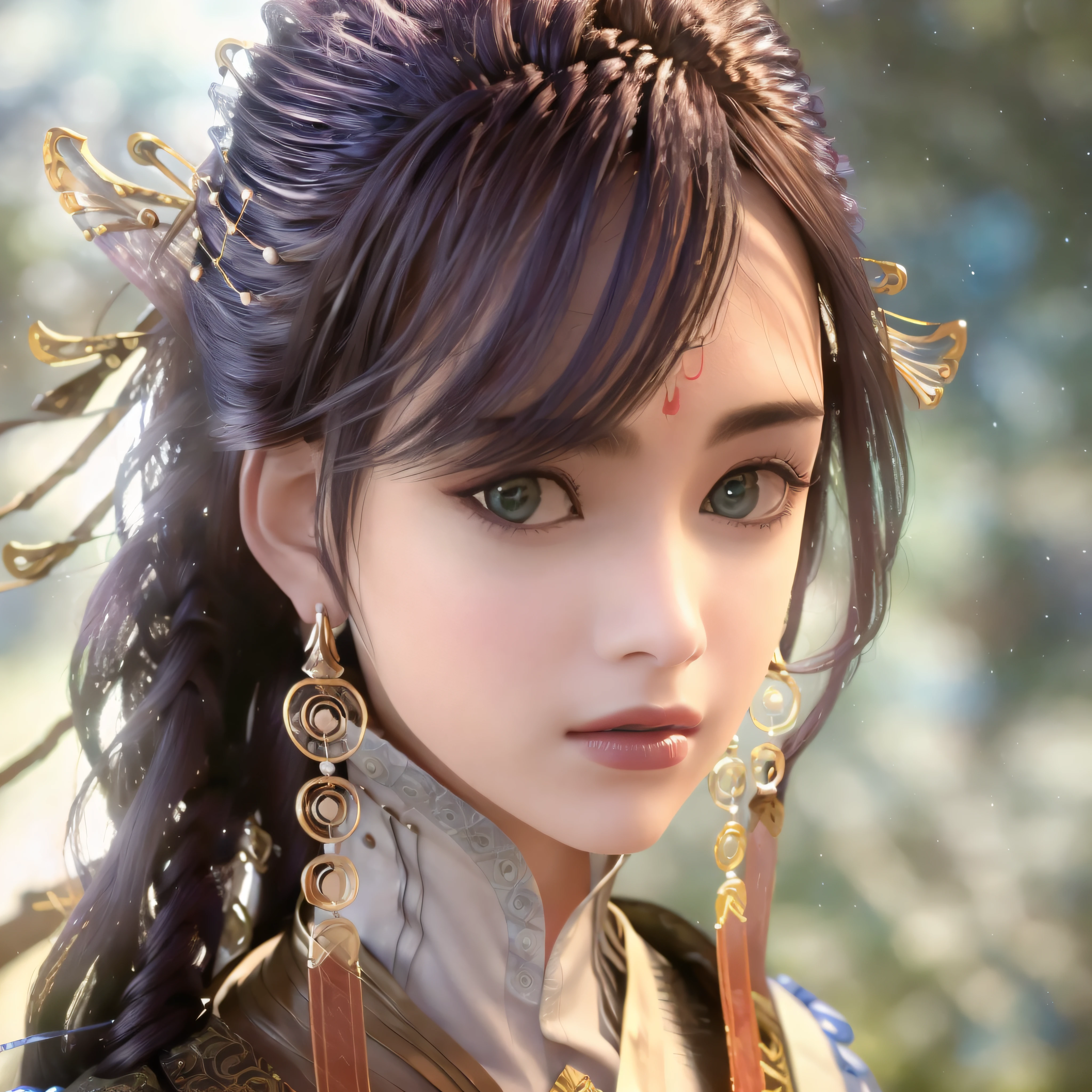 (in 8K、Raw photography、beste-Qualit、шедевр:1.2)、(Angel beauty with wings on her back、photo- realistic:1.37)、(aegyo sal:1)、cute-cute、Professional Writing、photon maping、Physically Based Rendering、bob cuts、Gray eye、Night、Neon light、cute-cute、steampunc、Clear background、Whole human body --auto